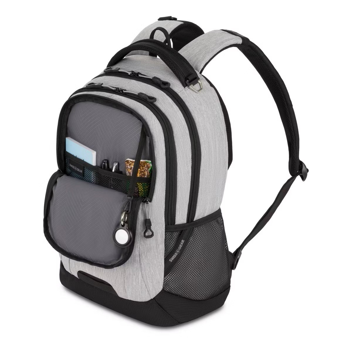 SwissGear Cecil 5505 Laptop Backpack, Light Heather Grey, 18-Inch NWT Brand New