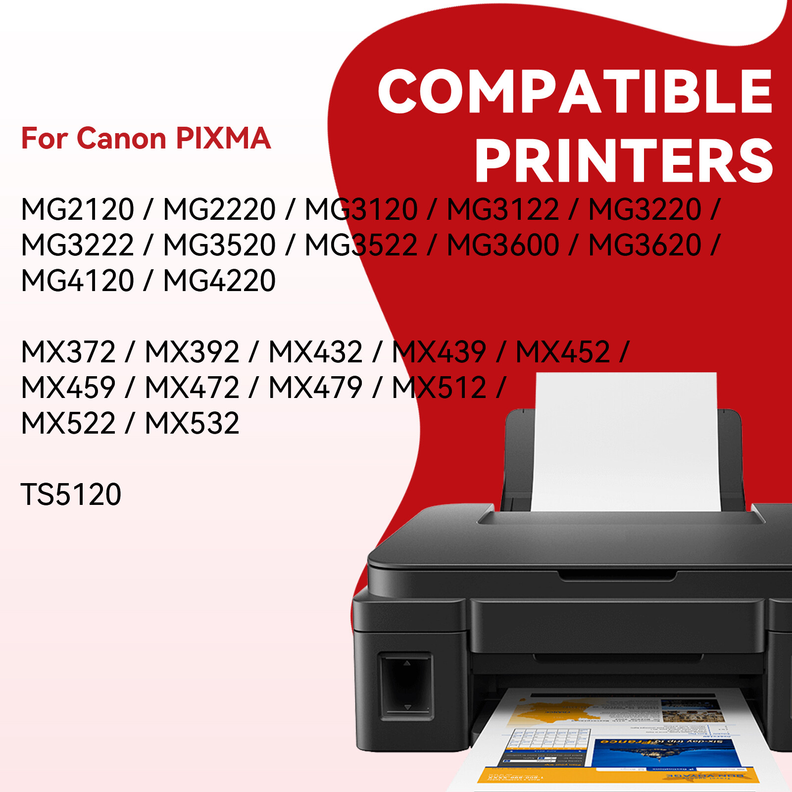 PG-240XL CL-241XL Ink Cartridges for Canon 240 241 Ink Combo PIXMA MG3600 MG3620