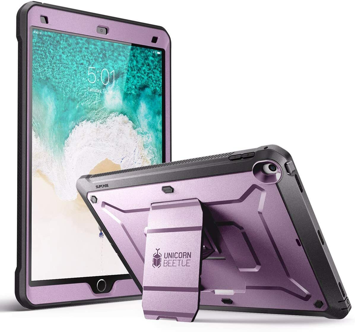 SUPCASE for Apple iPad Pro 10.5″ 2017, Full-Body Screen Case Rugged Stand Cover