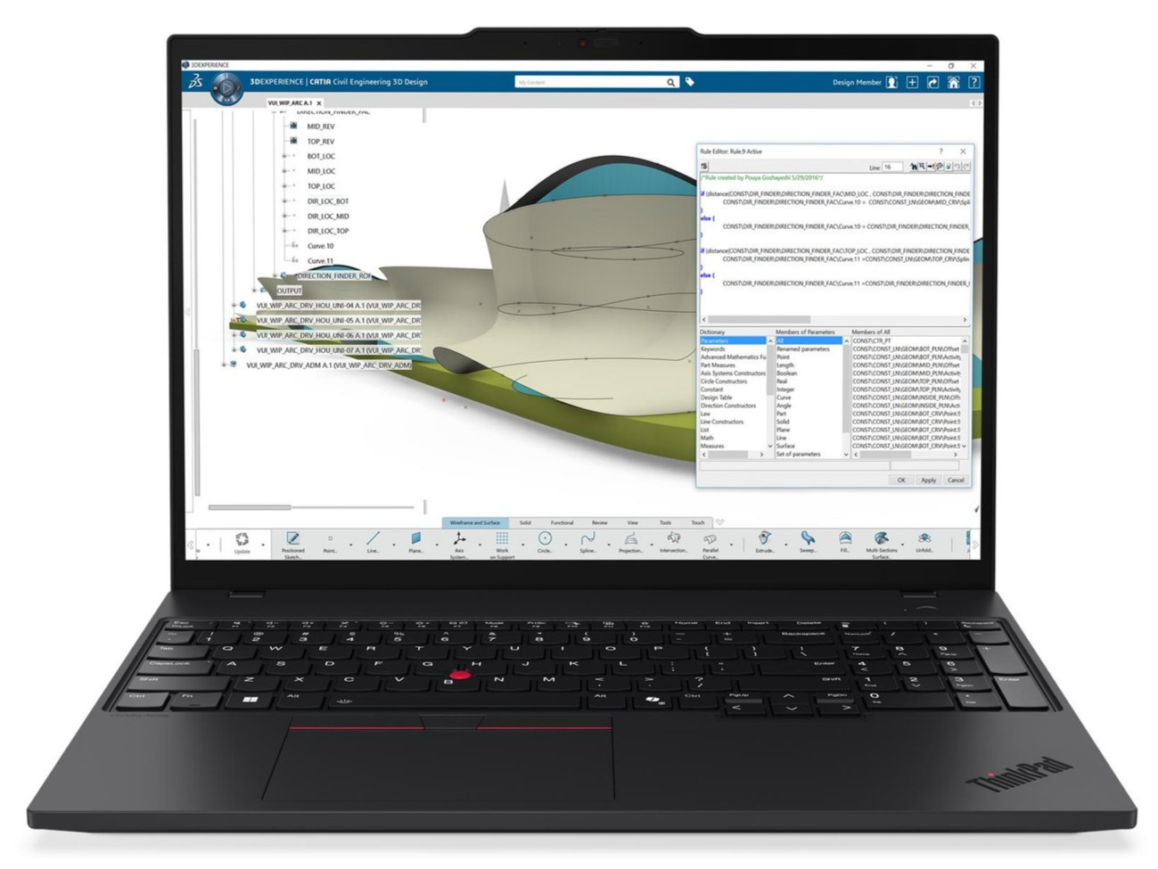 Lenovo ThinkPad P16s Gen 4 16″ WUXGA Ryzen AI 7 PRO 350 16GB 512GB SSD FPReader