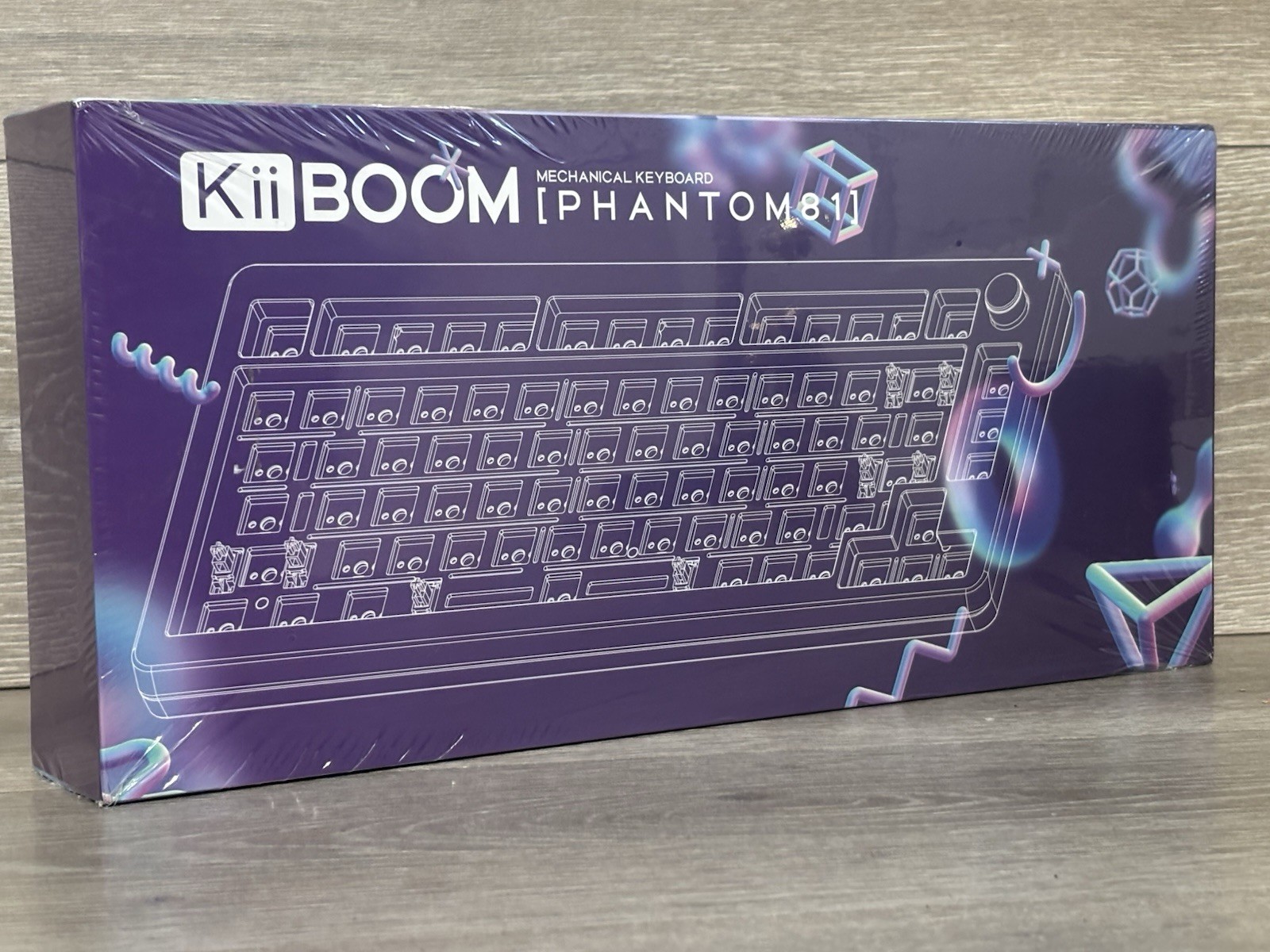KiiBOOM Mechanical Keyboard Phantom 81-V3-PK – NEW/ SEALED