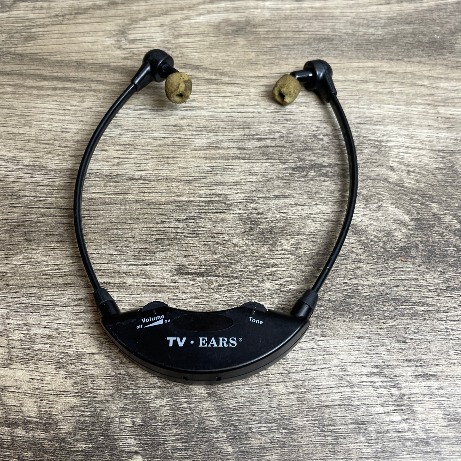 TV Ears 21502F Black Wireless Infrared Noise Reducing In-Ear Transmitter Headset