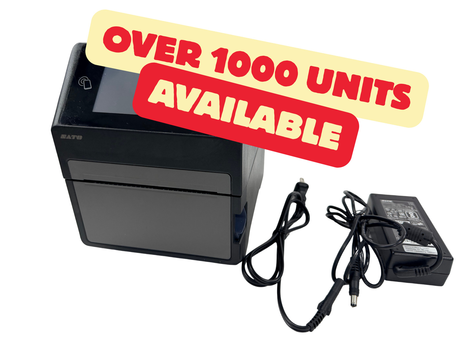 SATO CT4-LX Thermal Printer USB-Ethernet Connection WWCTZZ007 WWCT02041