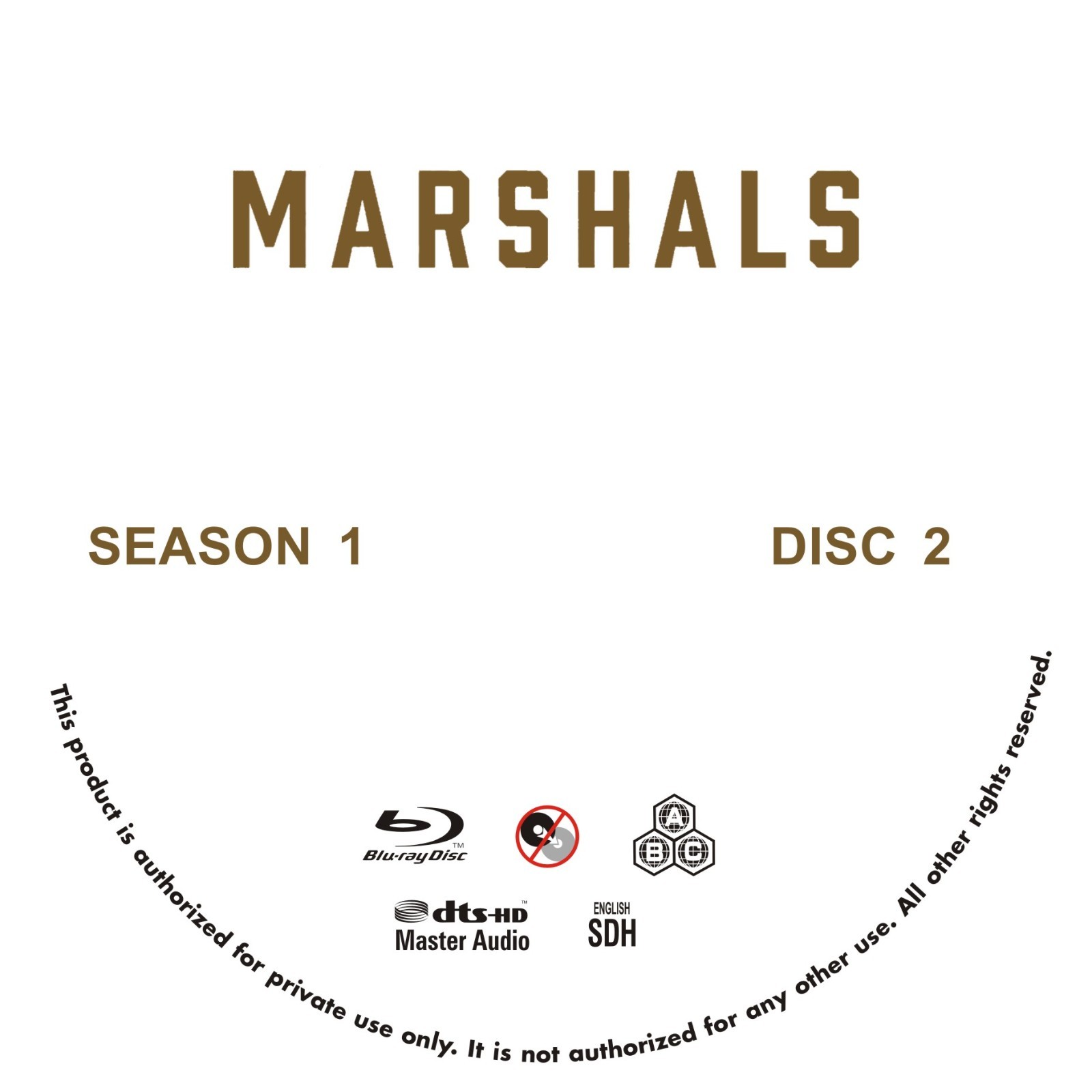 New Sealed Marshals Season 1 Episodes 1-13: [2BD Blu-ray Box Set] All Region