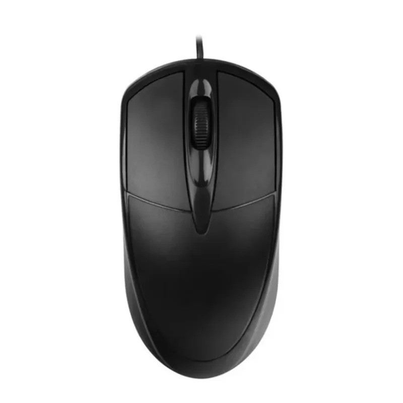 USB 2.0 Optical Wired Scroll Wheel Mouse PC Laptop Notebook Desktop Black Mice