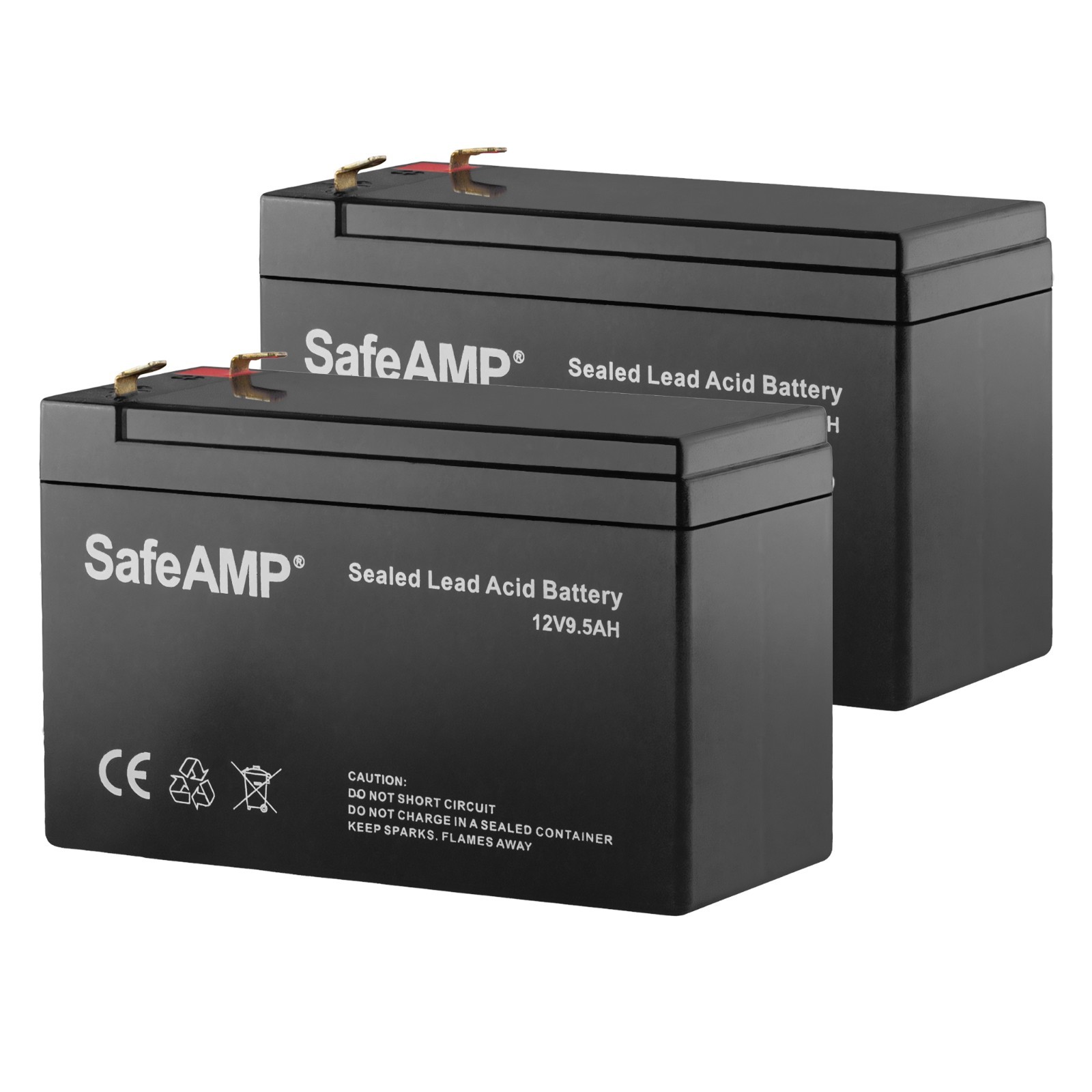 12V 9.5Ah UPS Replacement Battery (2-Pack) – Compatible with CyberPower RB1290X2