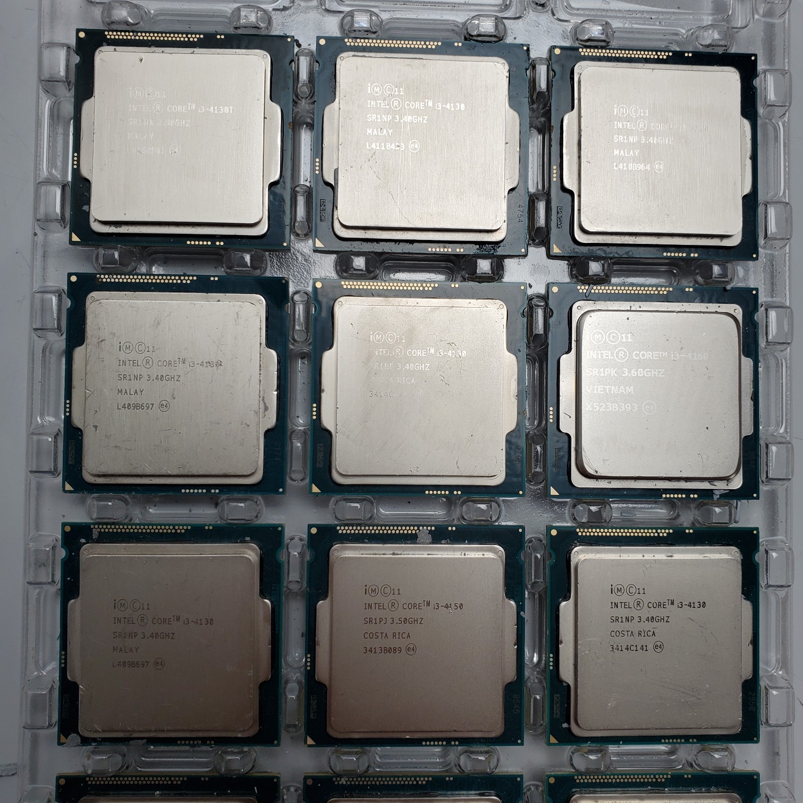 (Lot of 118) Intel 4th Gen Core i3 i5 i7 Desktop CPUs – Mixed Processor Lot READ