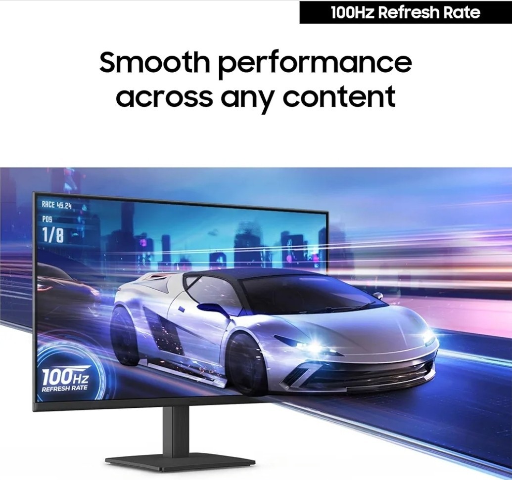 Samsung 24″ S3 Essential IPS 100Hz Monitor