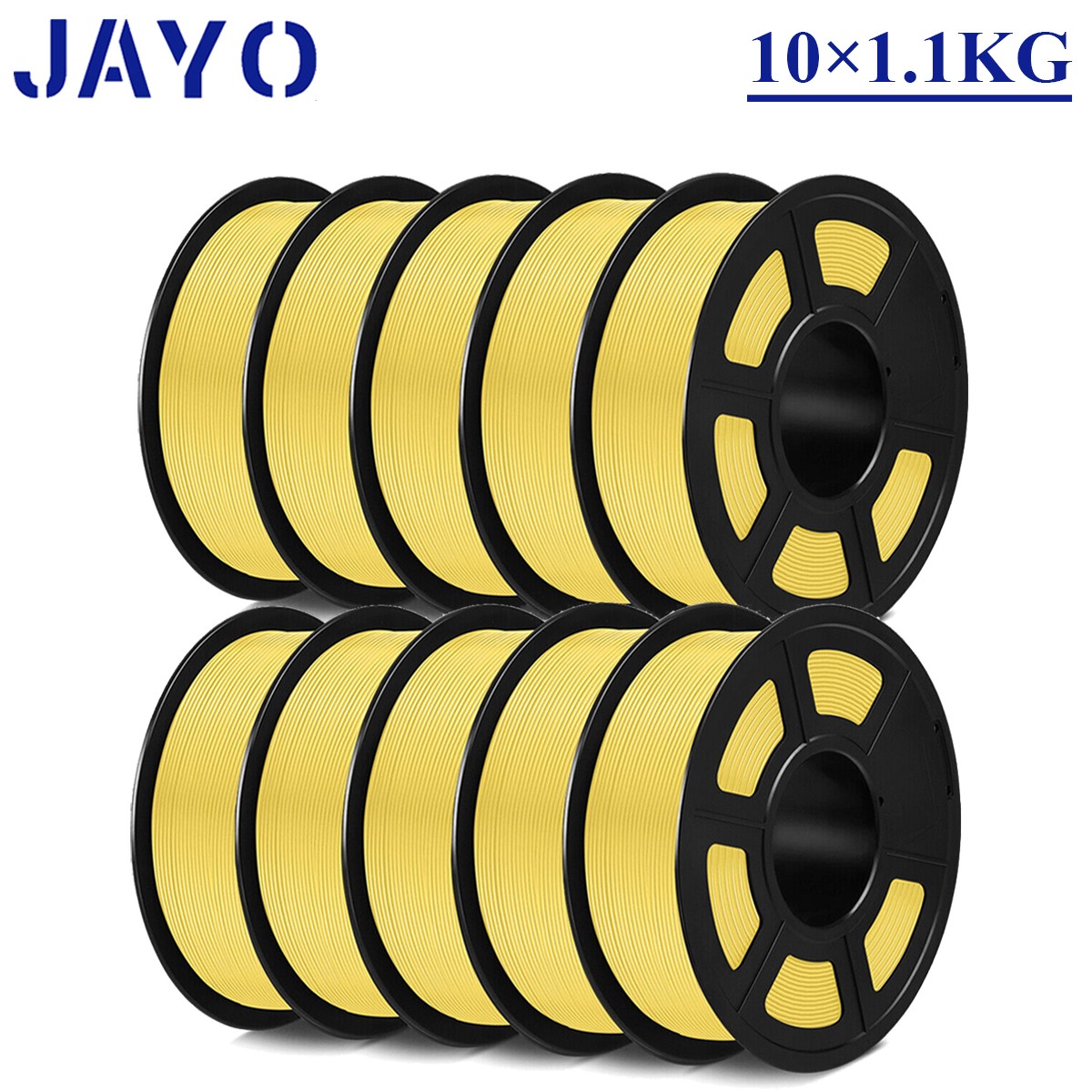 JAYO 10KG 1.75mm PETG Filament 3D Printer Consumables High Toughness Black