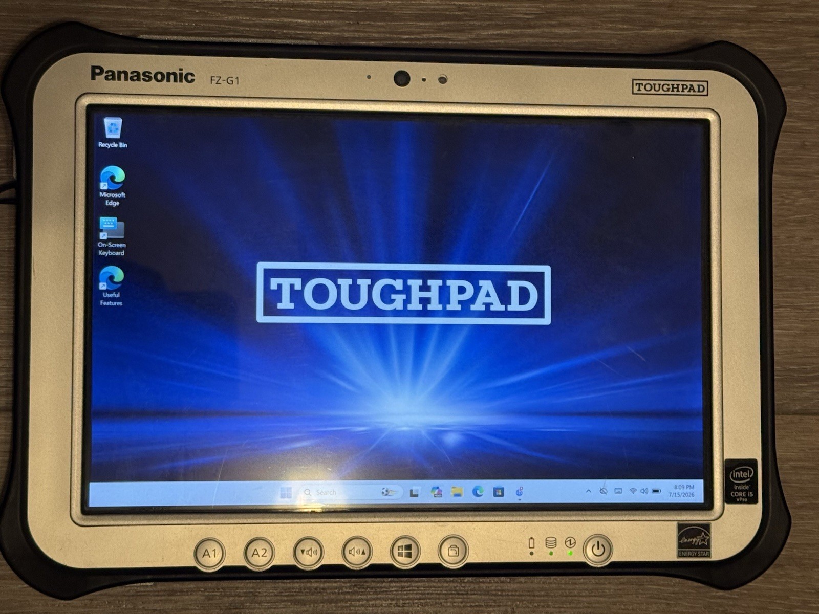 Panasonic Toughpad FZ-G1 10.1″ Core i5-5300U 8GB RAM 256gb SSD GPS 4G LTE