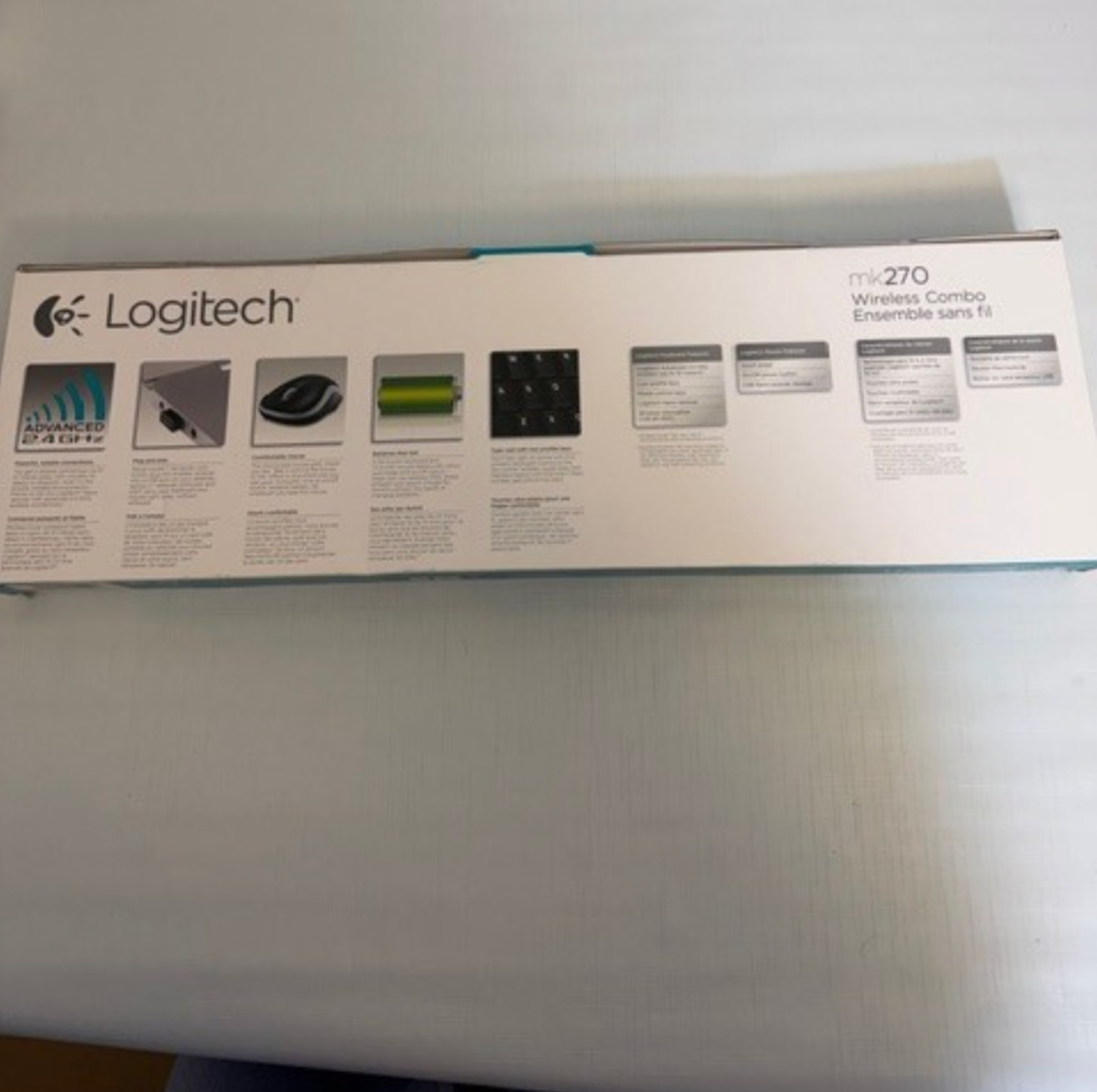 Logitech MK270 Wireless Keyboard Mouse Combo NEW Factory Sealed USB