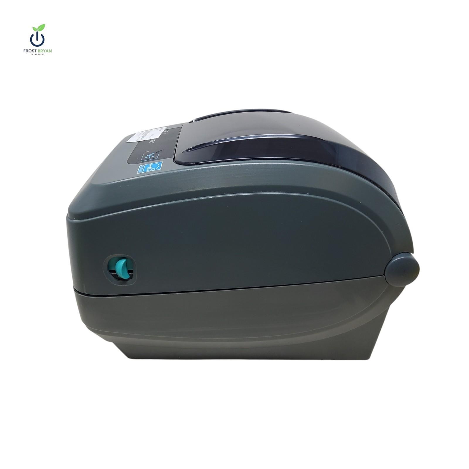 Zebra GX430T Barcode Label Printer USB Serial 554,089 Page Count Grade C [READ]