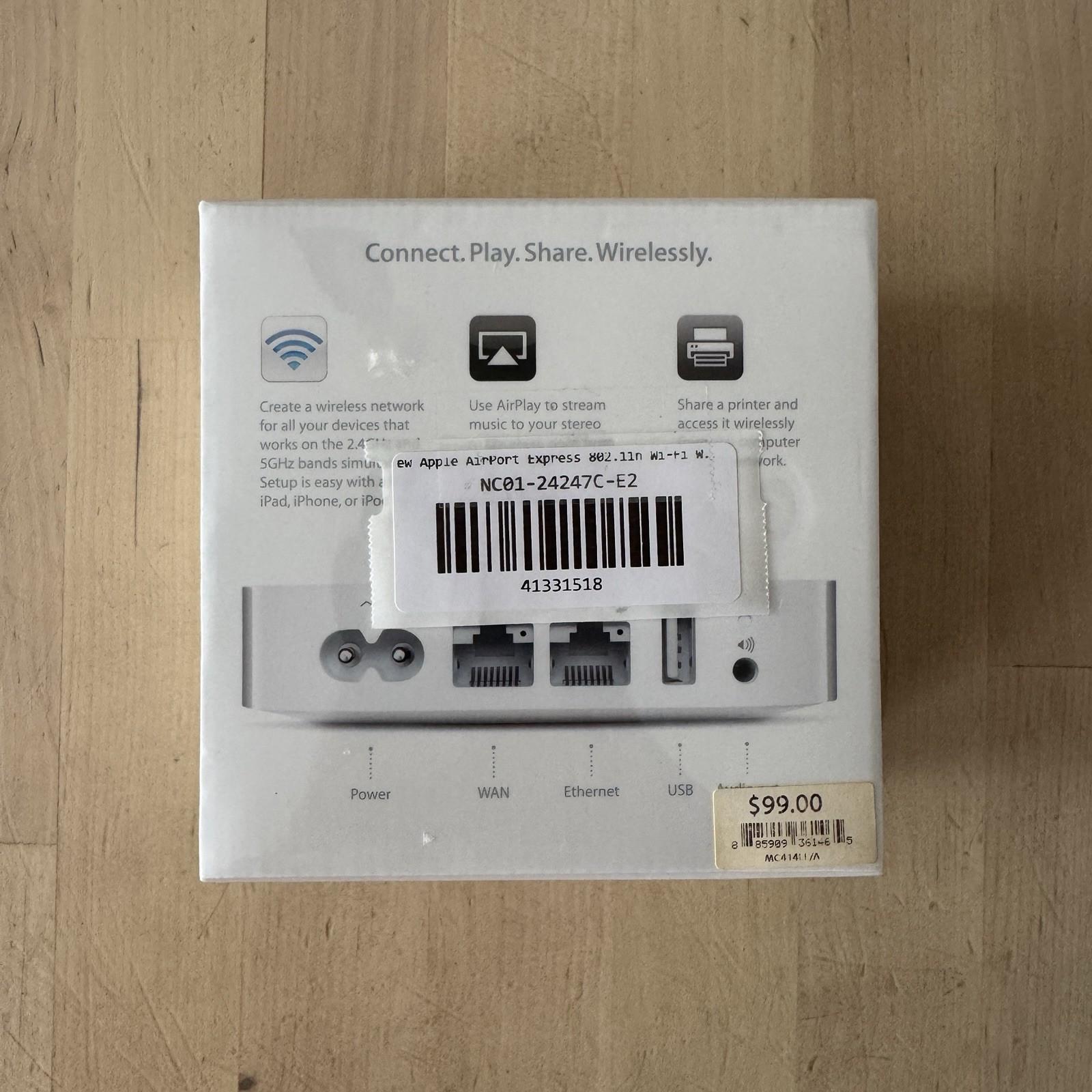 Apple AirPort Express Base Station Dual-Band 802.11n A1392 BRAND NEW SEALED