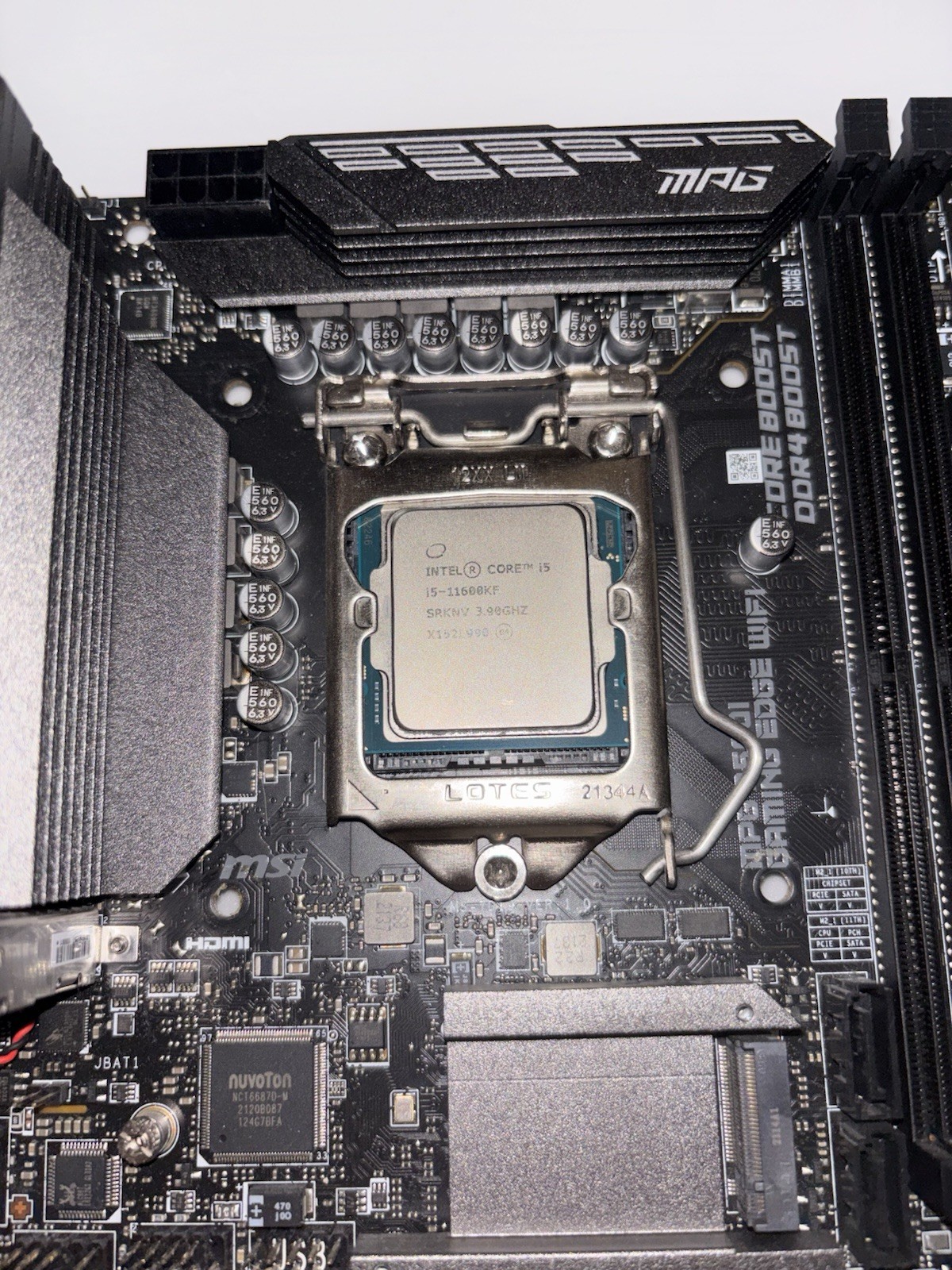 Intel Core i5-11600KF 6-Core 3.90GHz LGA1200 CPU Processor SRKNV