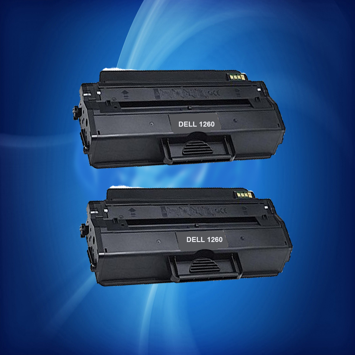 2PK NON-OEM DELL B1260 B1265 B126x Toner 331-7328 FOR RWXNT High-Yield (DRYXV)
