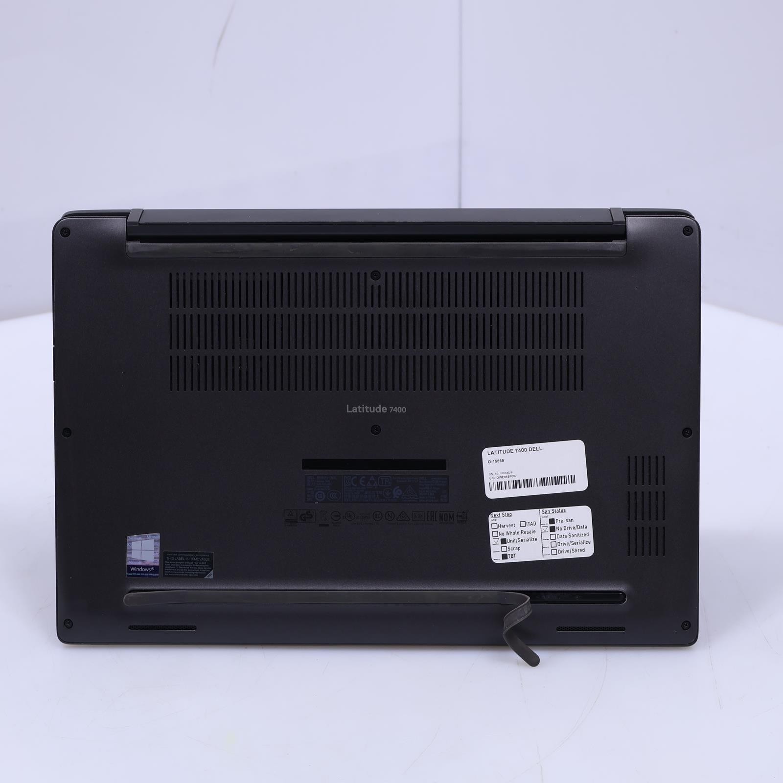 Dell Latitude 7400 Intel Core i5 8th Gen 8GB RAM No Drive/OS/Battery Laptop B3