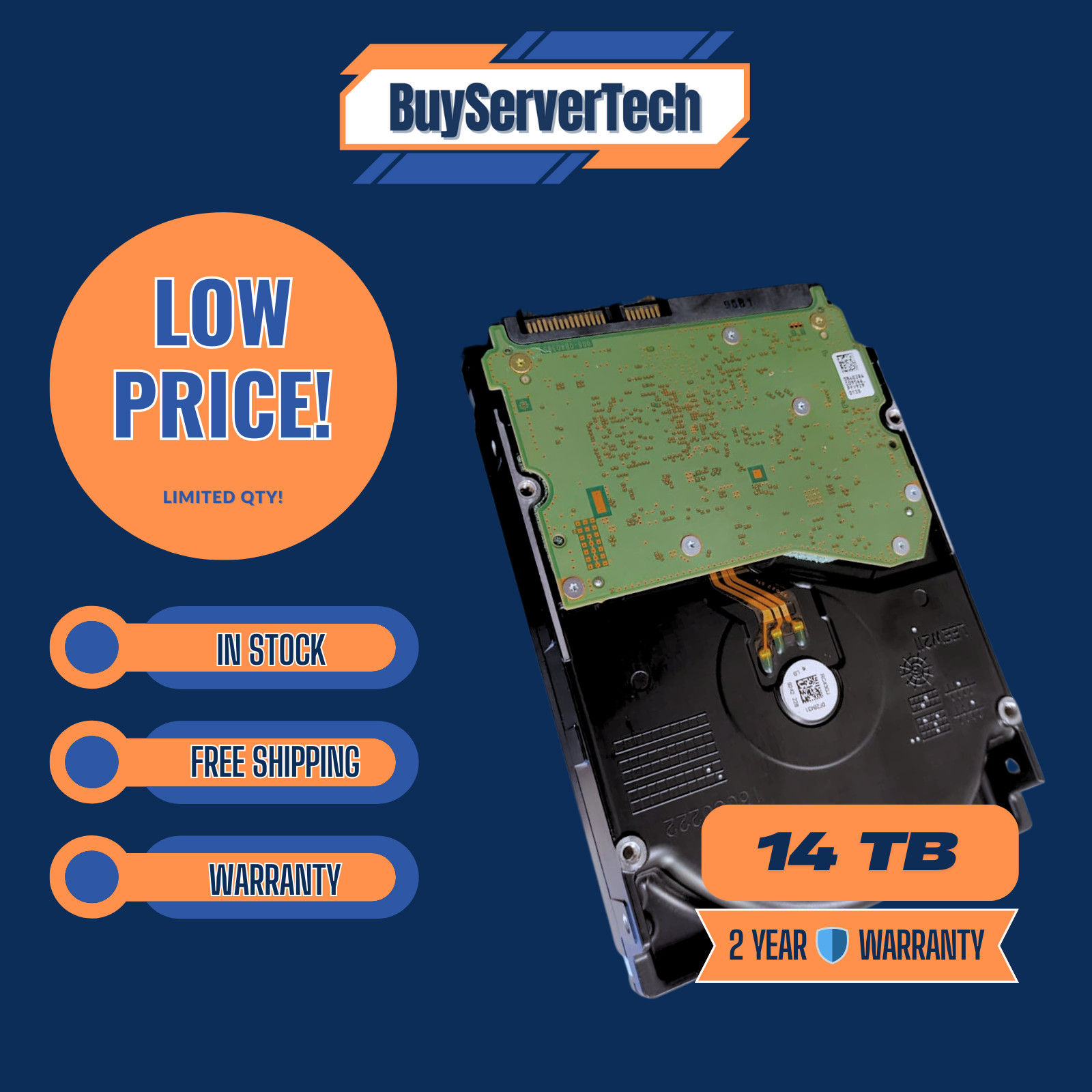 WD Ultrastar 14TB DC HC530 SATA 3.5in Enterprise WUH721414ALE601