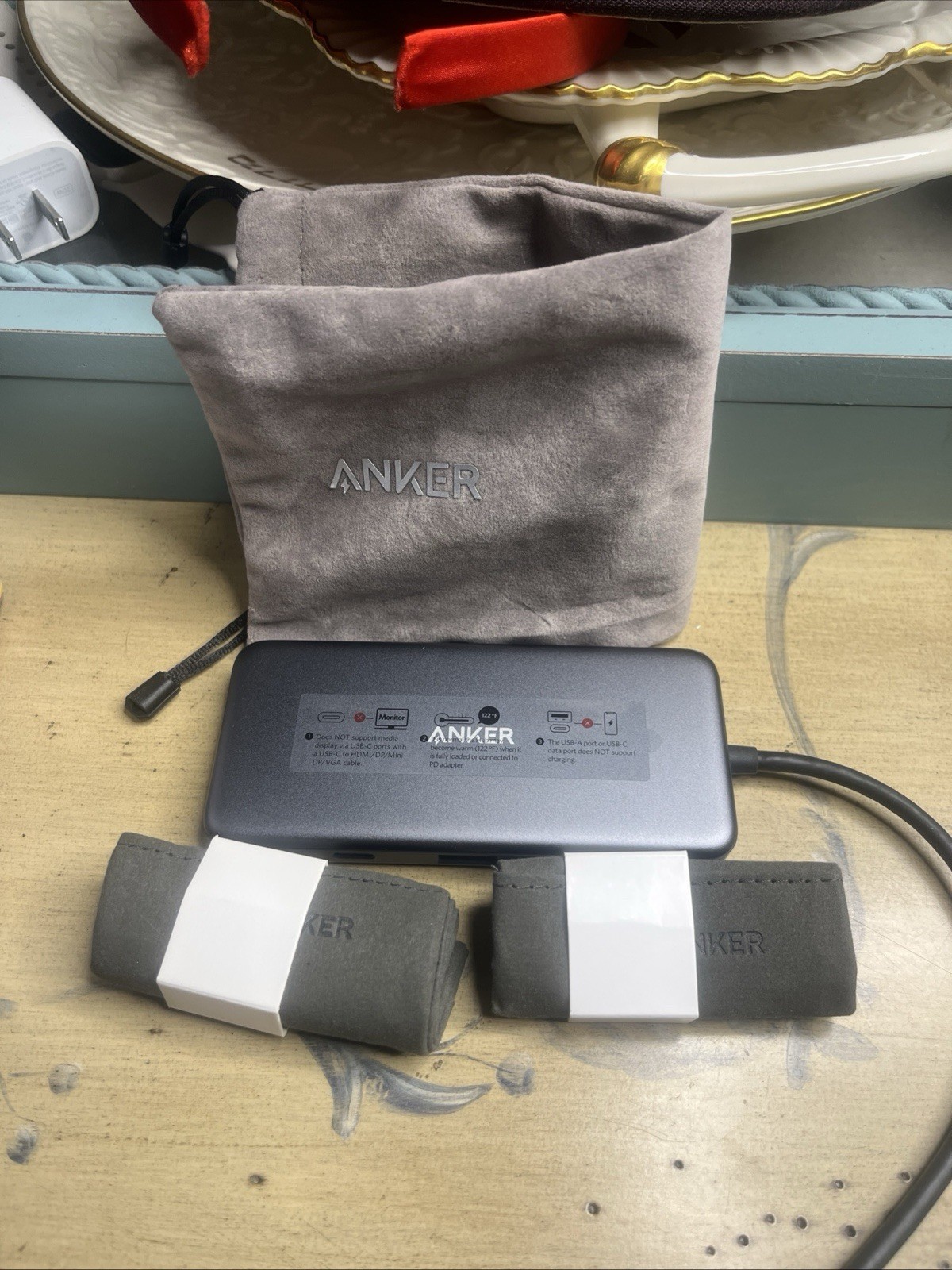 Anker USB C Hub, 341 USB-C Hub (7-in-1) with 4K HDMI, 100W Power Delivery, USB-C