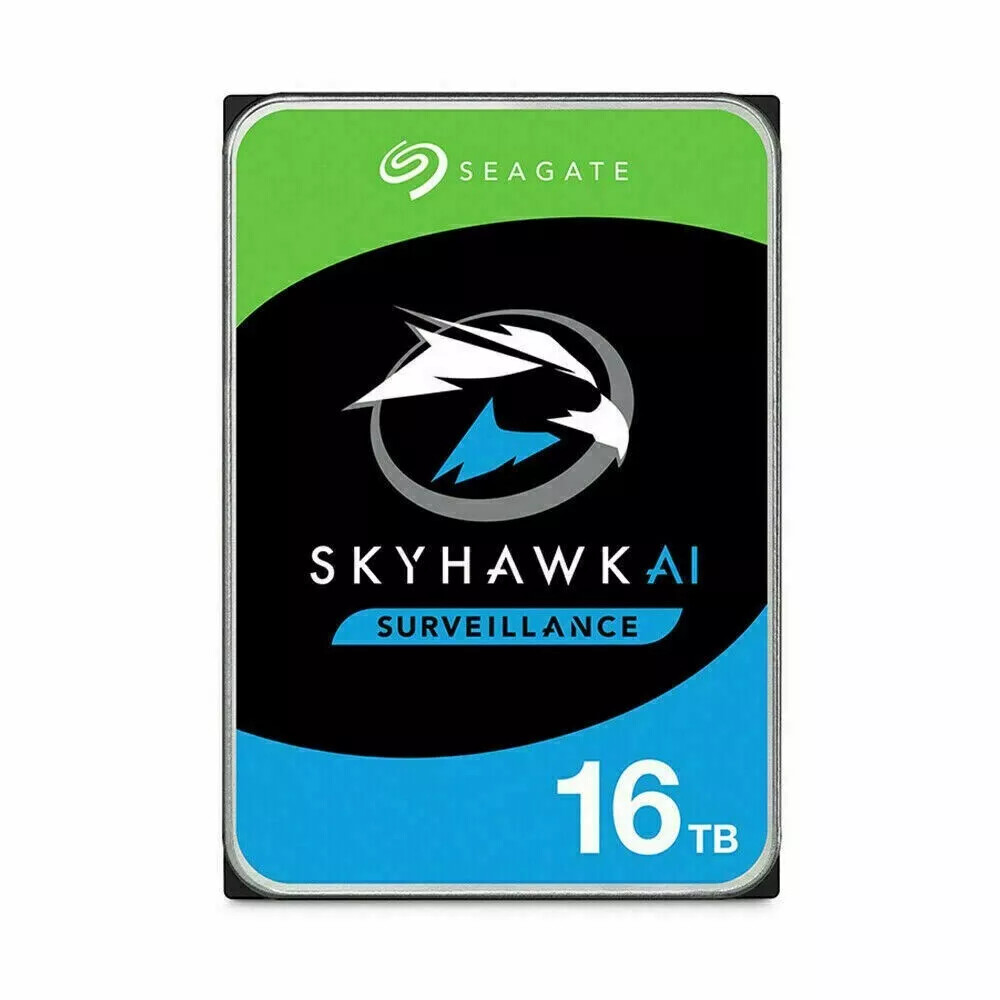 New Seagate ST16000VE000 SkyHawk AI 16TB Internal 7200 RPM 3.5 inch Hard Drive