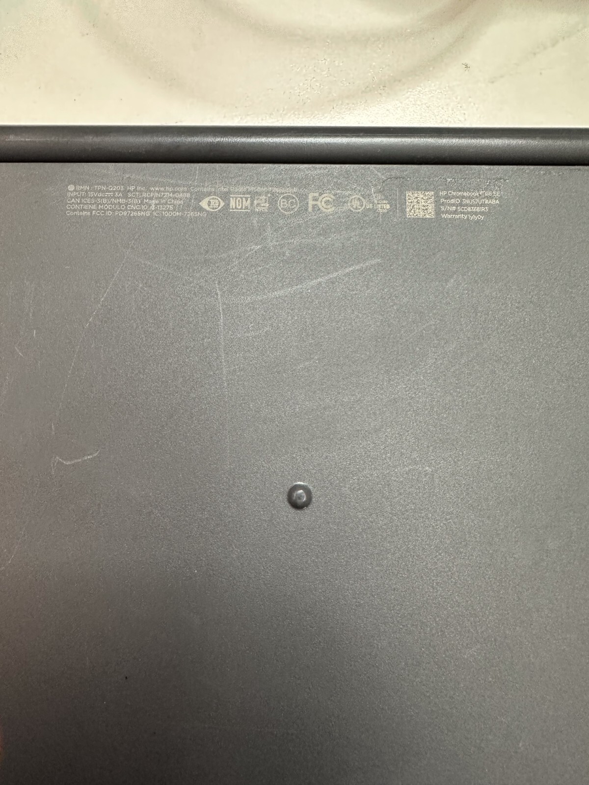 HP LAPTOP Chromebook 11 G6 11.6″ INTEL N3350 1.1GHz 4GB RAM 16GB SSD NOTEBOOK