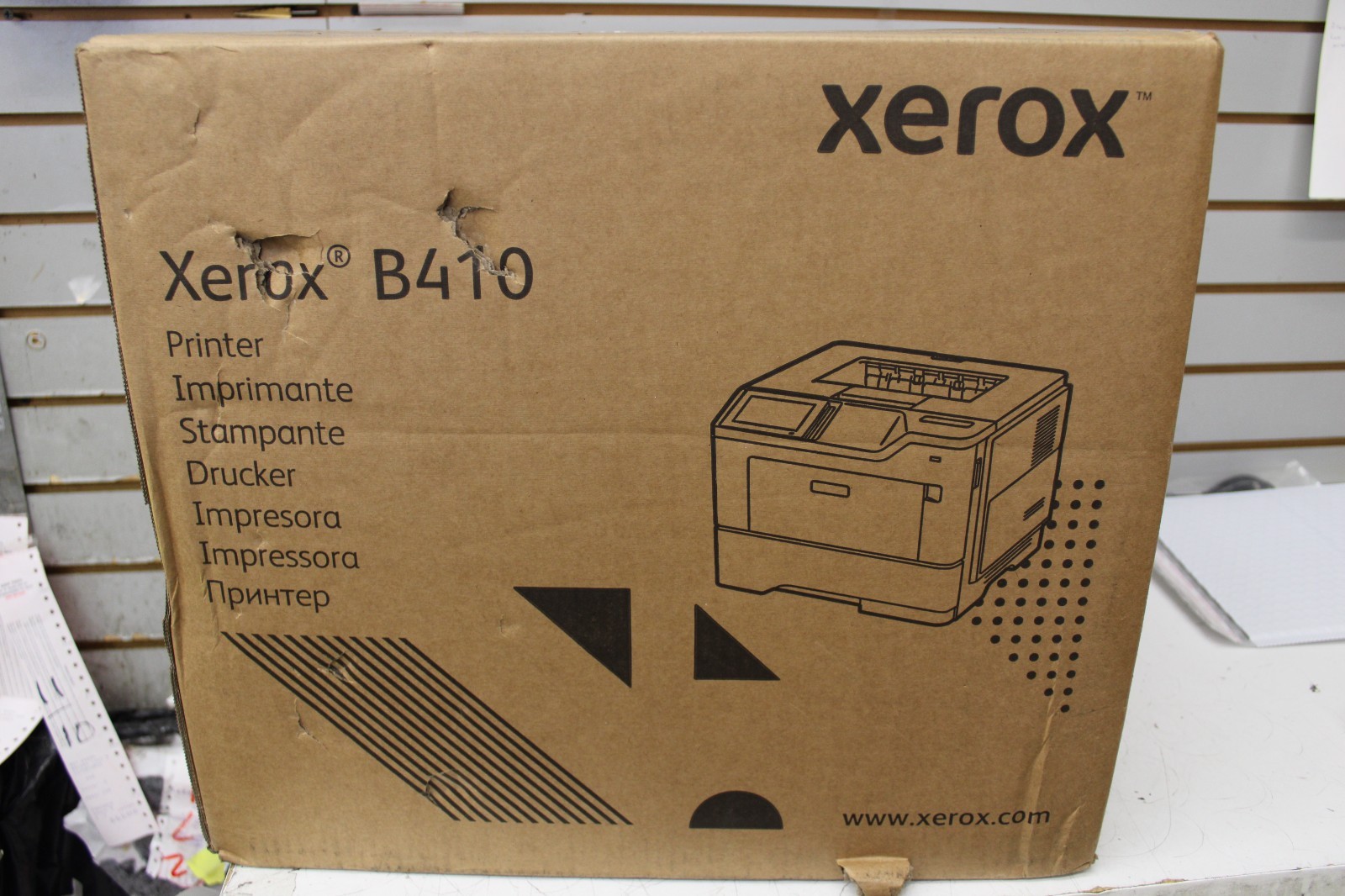 Xerox B410 Desktop Laser Printer – Monochrome – TAA Compliant (B410/YDN)