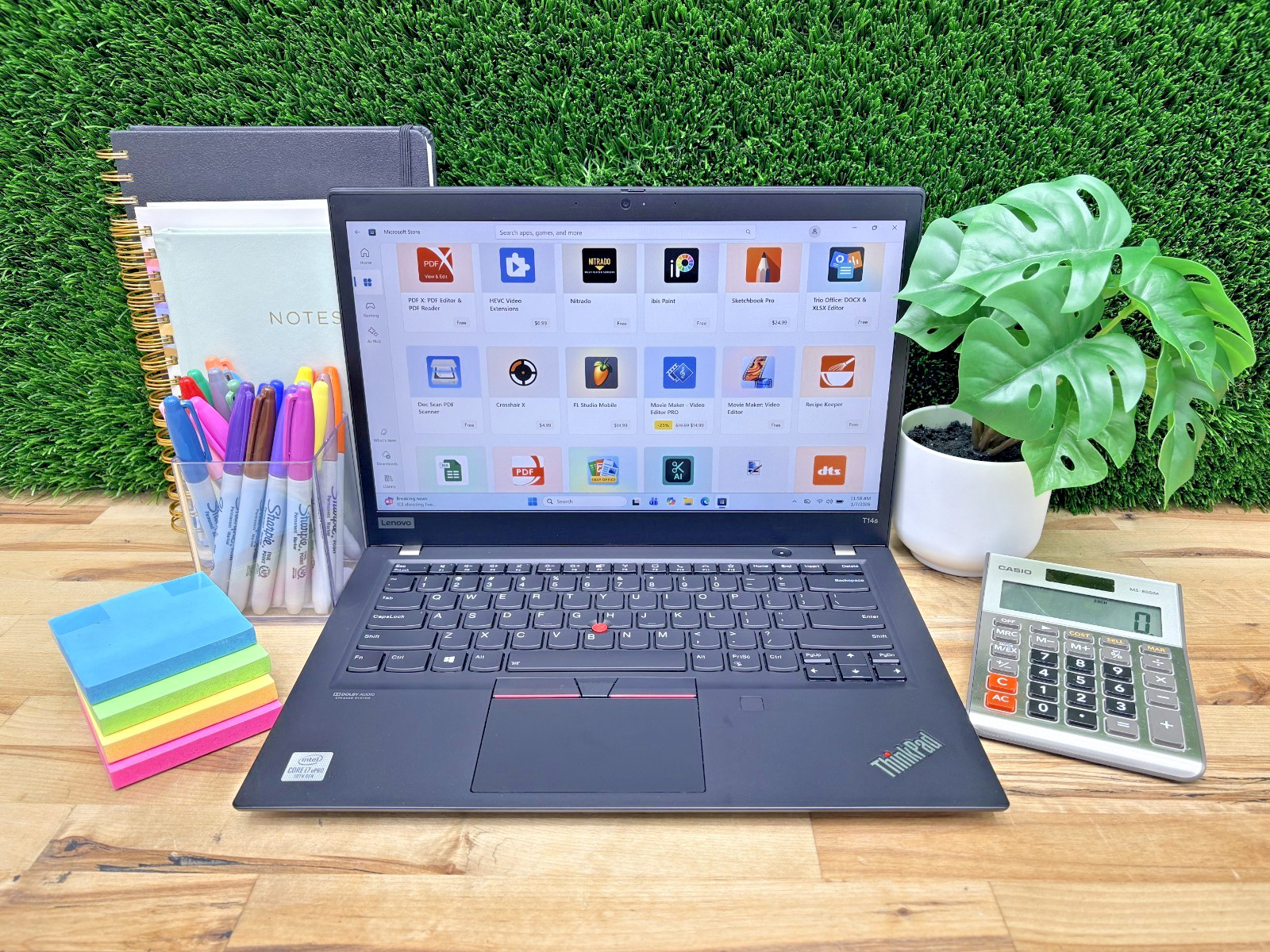Lenovo ThinkPad T14 Gen 1 Intel i7-10th Gen 1.80GHz 16GB RAM 512GB SSD W 11Pro*