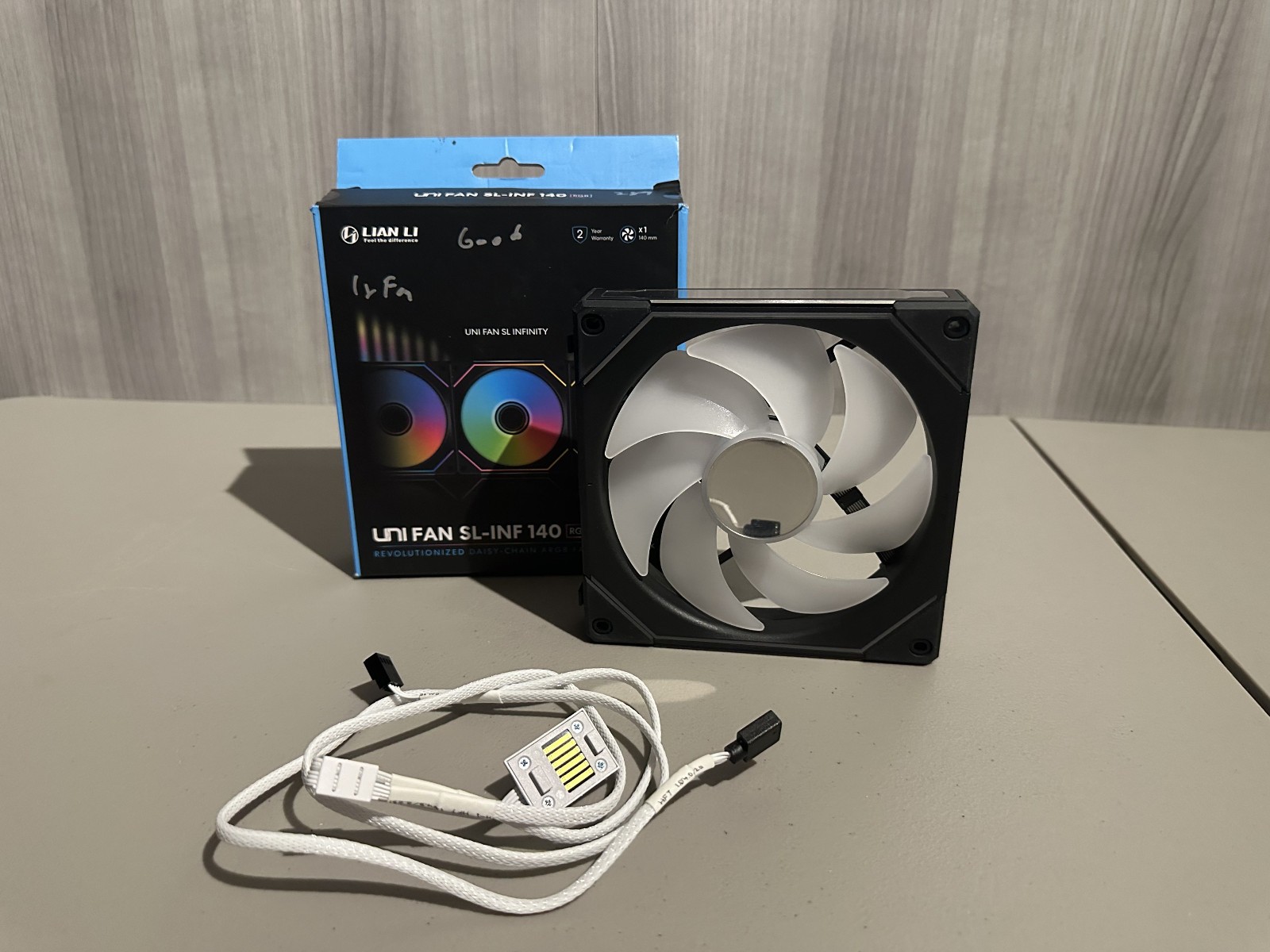 *Fans Only* Lian Li SL Infinity 140mm – Black (1-Pack)