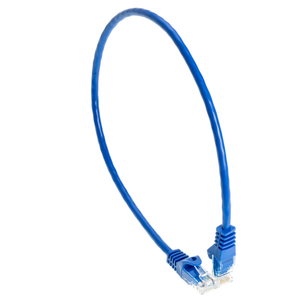 CAT6 Blue Ethernet Patch Cord LAN Network Cable RJ45 1.5FT- 20FT Multi-Pack LOT