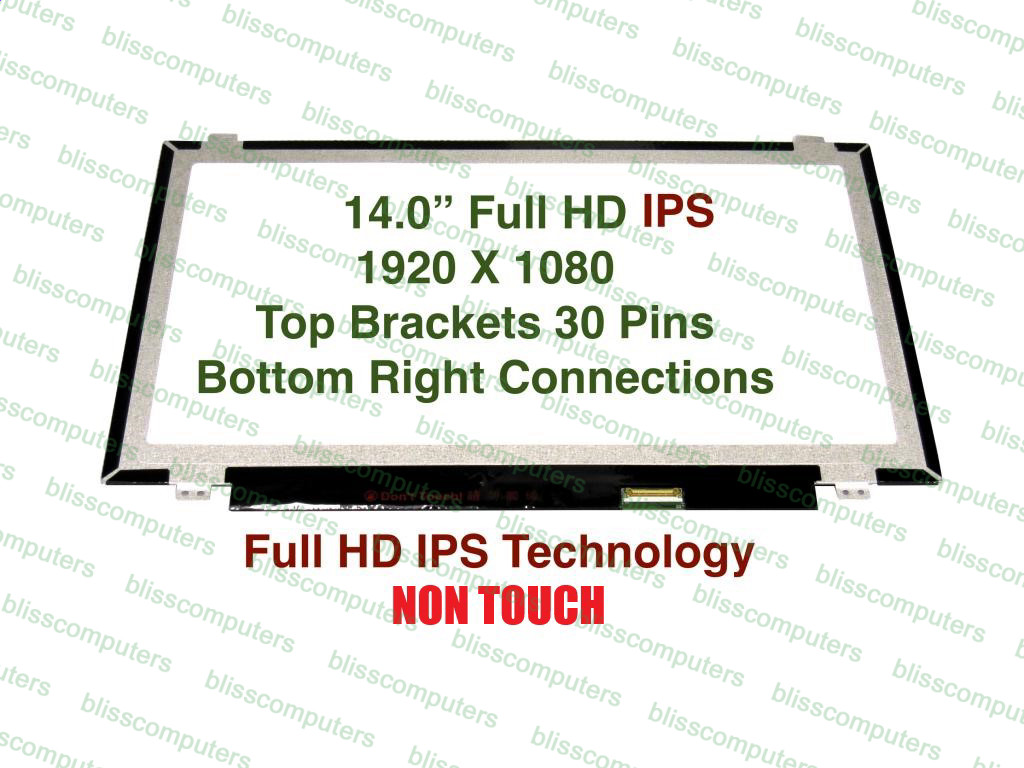 LCD Screen Lenovo ThinkPad T480S IPS FHD 1920×1080 Matte Display 14.0″