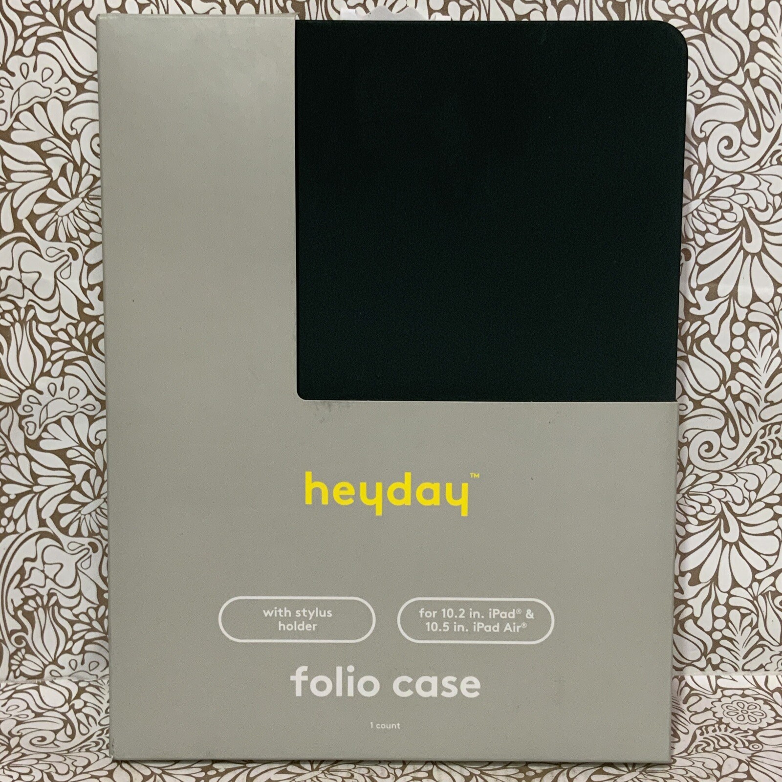 📀 Heyday Folio Case With Stylus Holder -For 10.2in iPad & 10.5in iPad Air Green