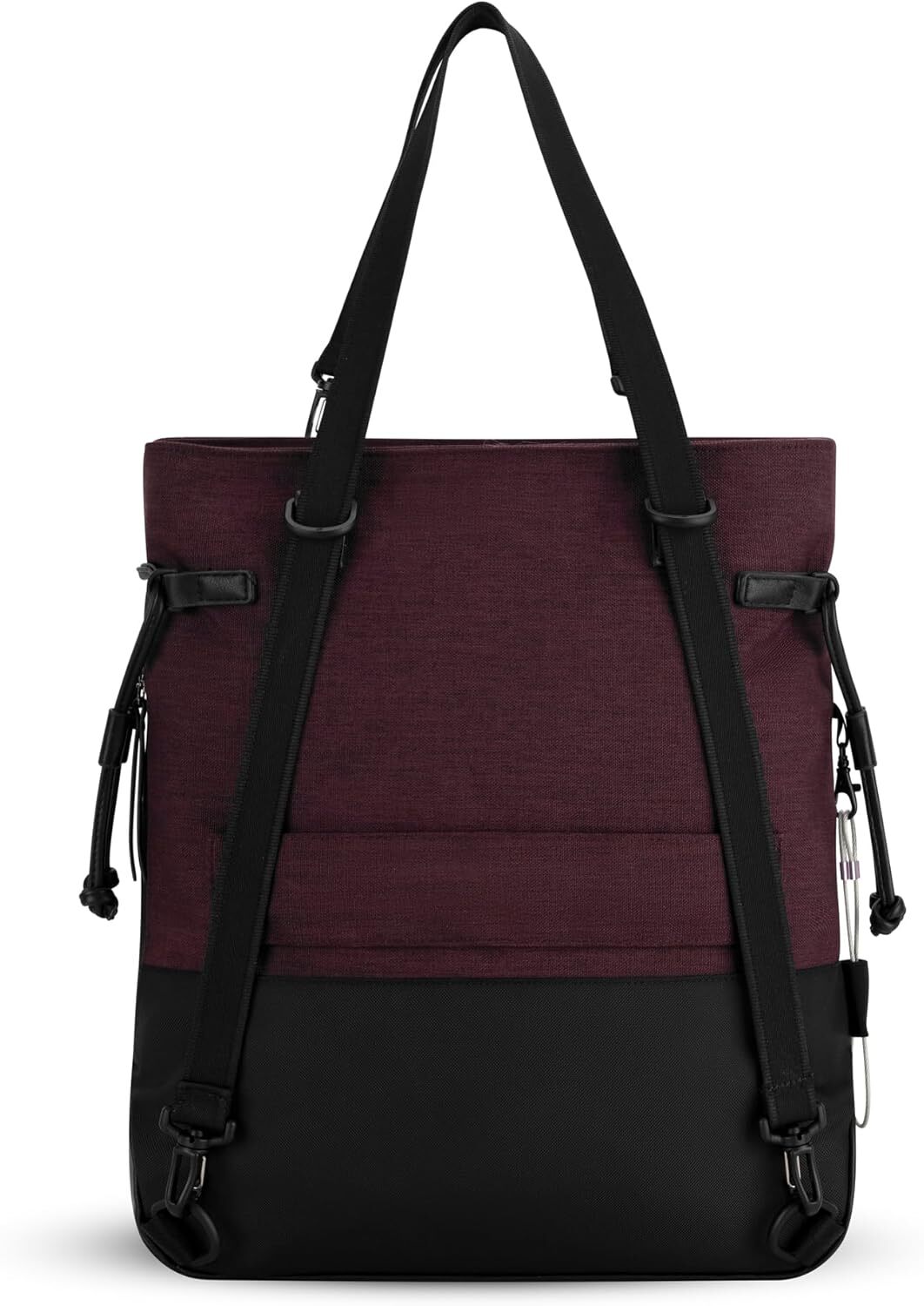 Sherpani Tempest, Anti-Theft Travel Backpack, Teacher Tote One Size, Merlot