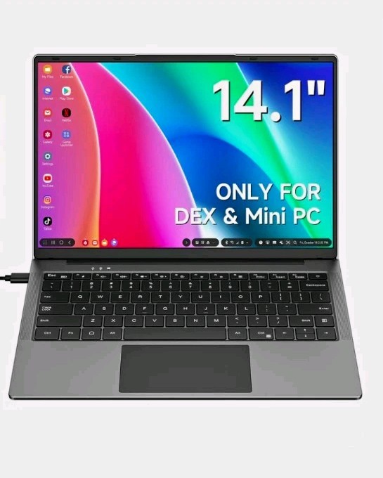 Dopesplay 14.1″ Portable Monitor Lapdock DR1461 1200P 5000mAh Battery Open Box