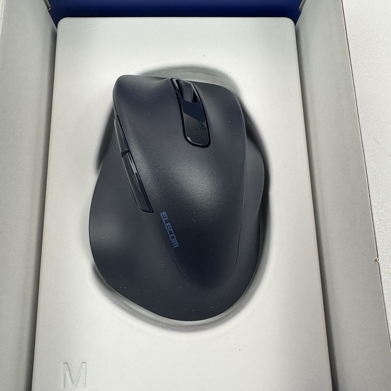 ELECOM EX-G 2.4GHz Silent XL Wireless Mouse, Black, M-XGXL30DBSKBK