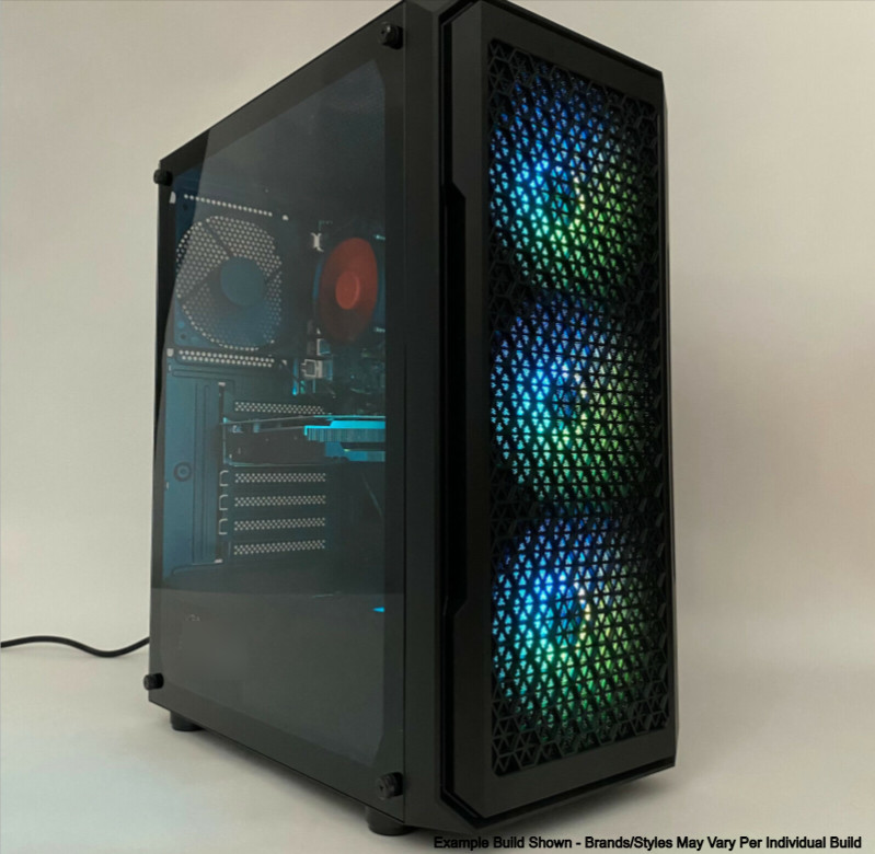 Custom Gaming PC Computer Desktop PC RTX 3060 3080 Radeon 1TB SSD 16GB RAM RGB