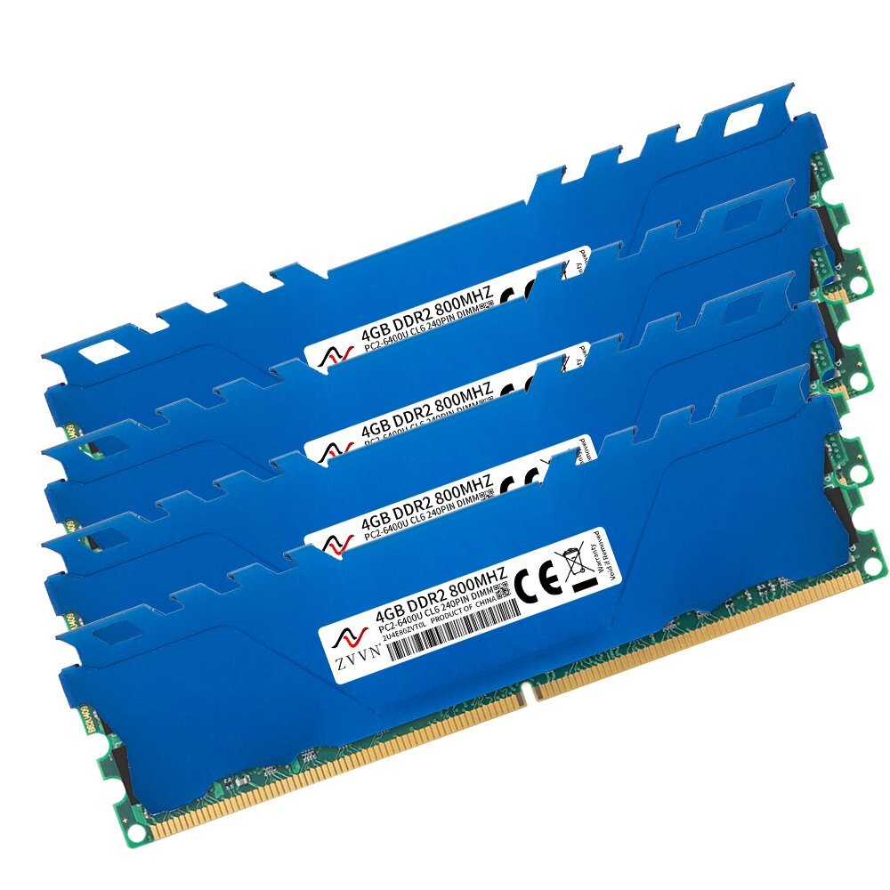 16GB 8GB 4GB DDR2 800MHz PC2-6400U 240Pin intel DIMM Desktop Memory SDRAM LOT AB