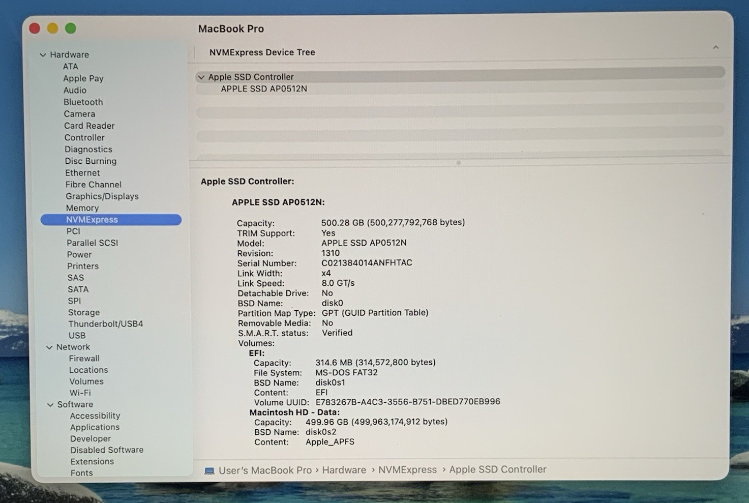 Apple Macbook Pro A2141 | Intel i7-9750H 2.6GHz 512GB 16GB DDR4 Radeon Pro 5300M