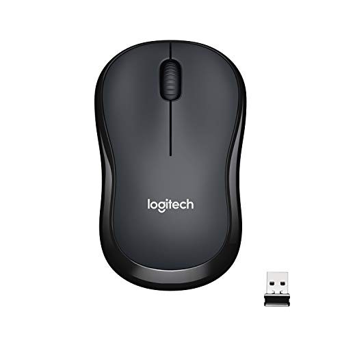LOGITECH M220 SILENT WIRELESS MOUSE 2.4 GHZ WITH USB RECEIVER 1000 DPI – BLACK