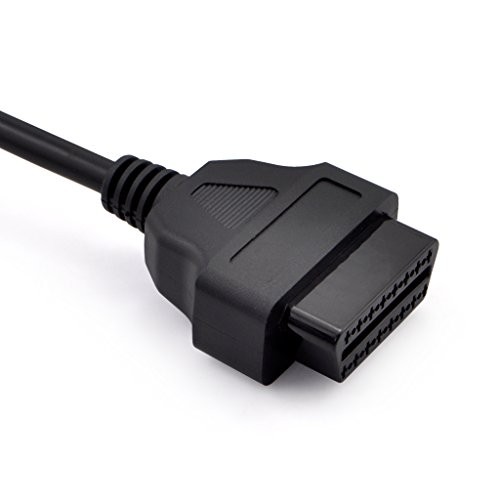5ft 150cm 1.5M-II2 16 Pin Auto Car Male to Female Extension Cable OBD
