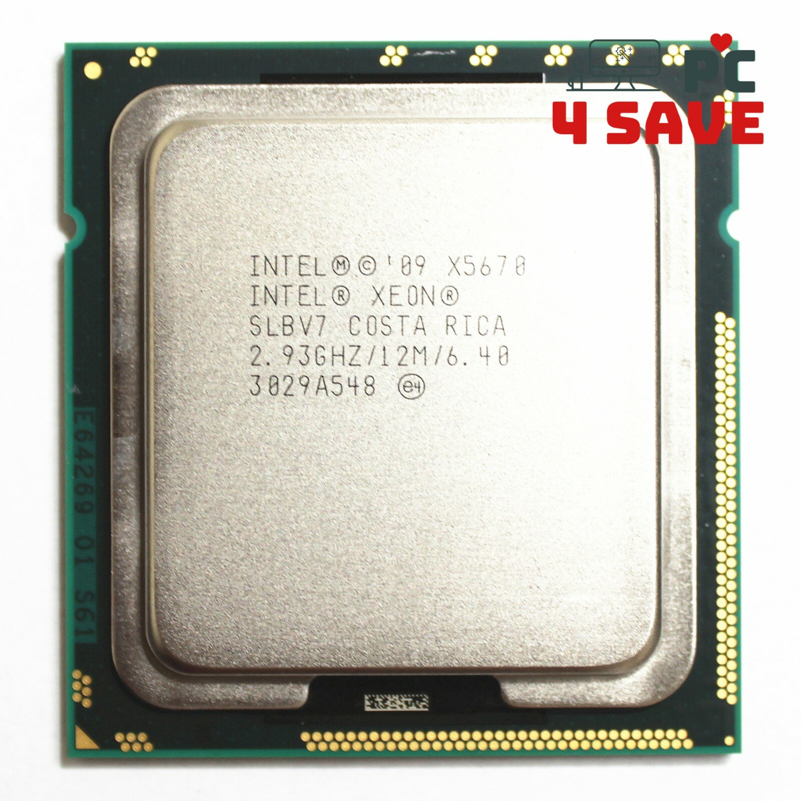 Intel Xeon X5670 SLBV7 2.93 GHz Six Core 12M LGA-1366 Server CPU Processor 95W