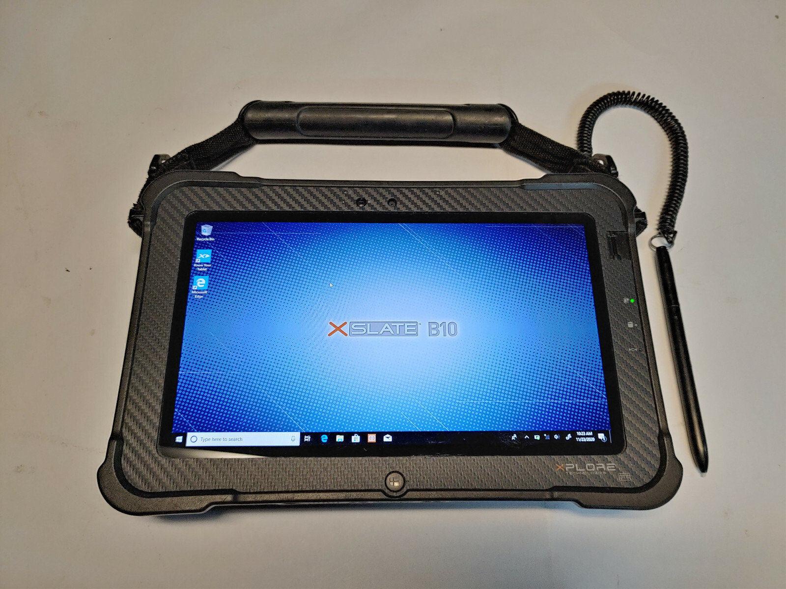 Zebra Xplore Rugged XSLATE B2, i5, 2.9GHz Turbo, 1TB, 8GB RAM, WIN10 4G/5G/GPS