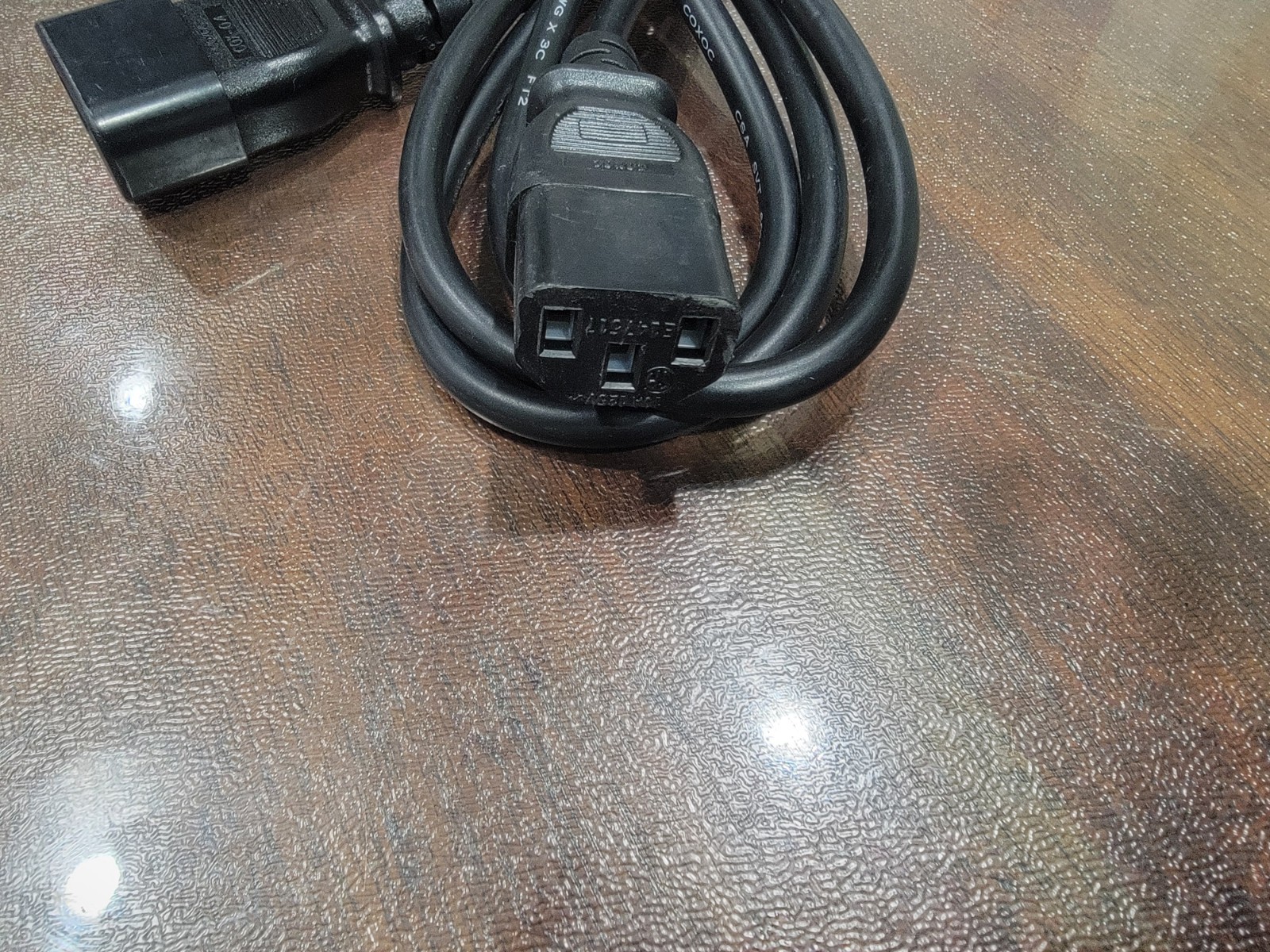 6ft IEC-320 C13 to C14 Heavy-Duty Power Extension Cord 18 AWG 13A/250V (10 Pack