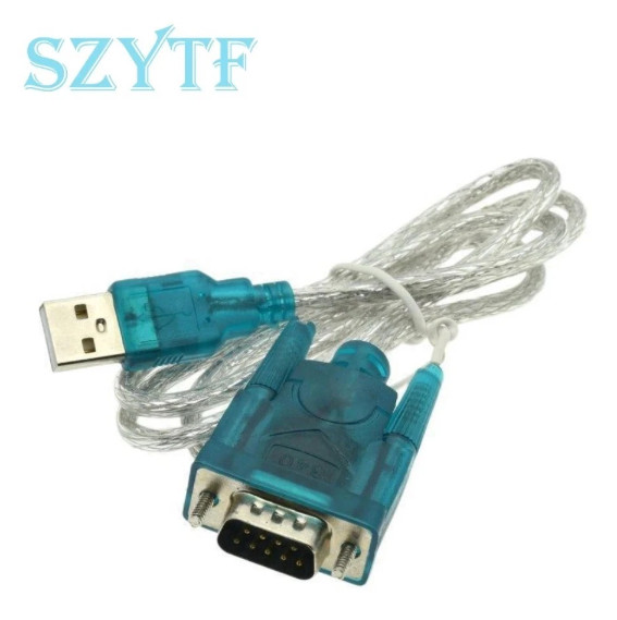 3Ft Translucent USB 2.0 to DB9 FT232 1M Serial Converter 9 Pin Adapter Cable PDA