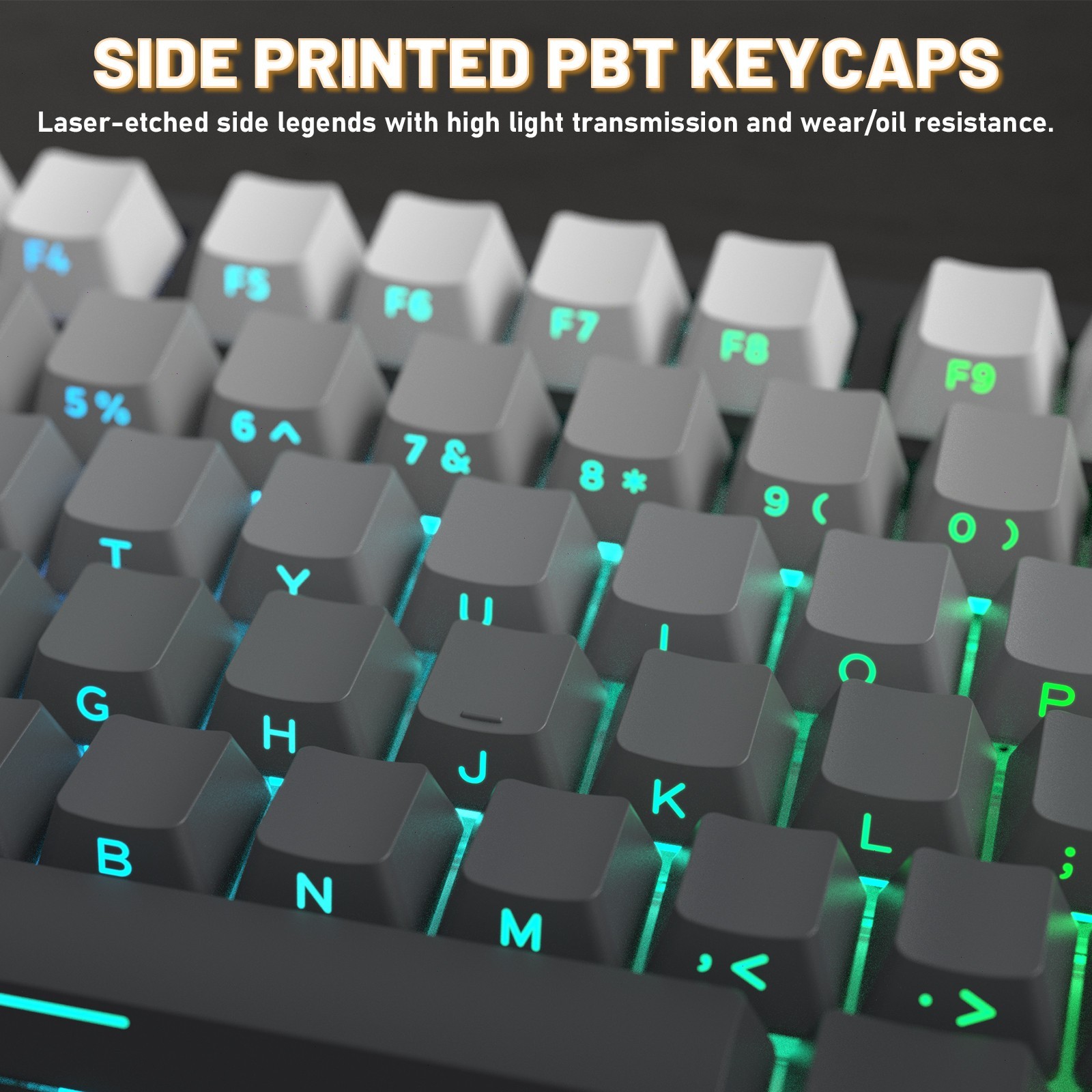 Attack Shark X820 Ultra Tri-Mode Keyboard & C01 Ultra RGB Aviator Cable Combo