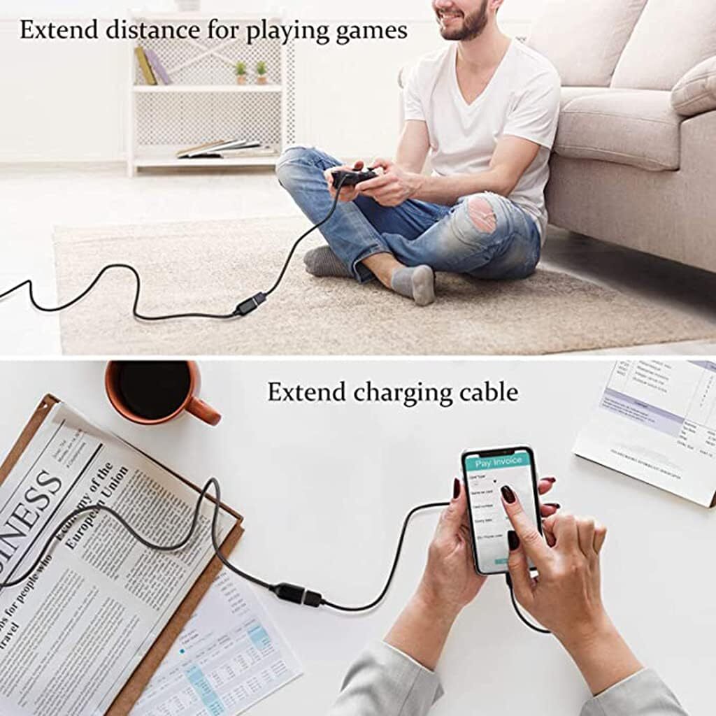 3FT 5FT 10FT 15FT 30FT USB 2.0 Male to Female Extension Extender Cable Cord US