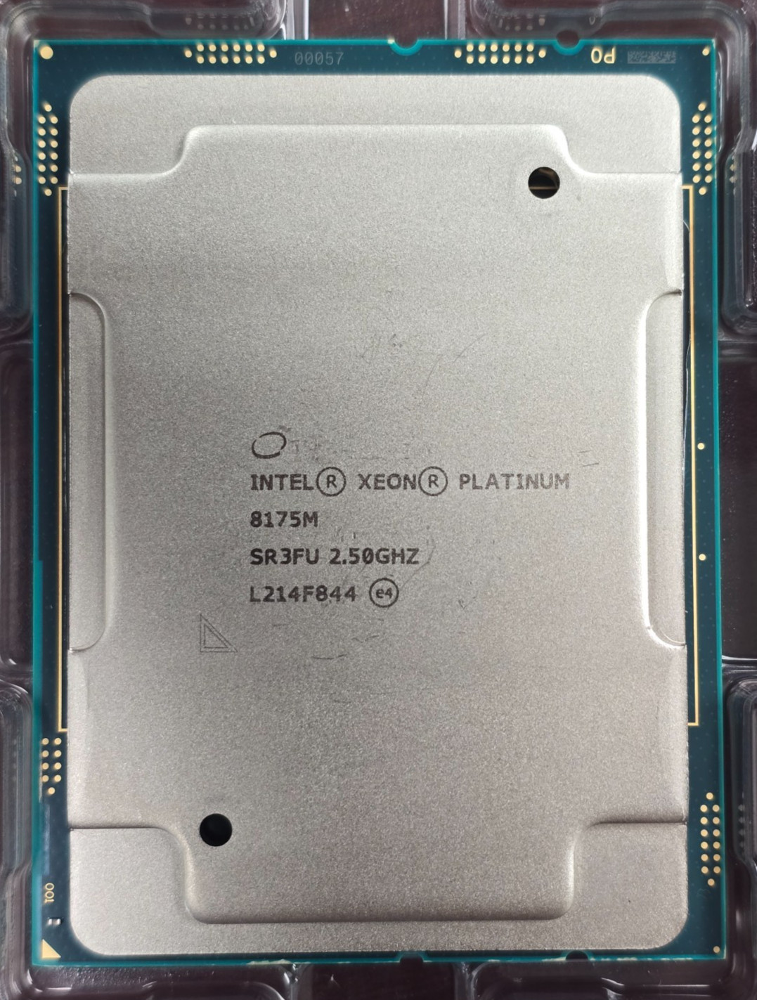 (1) Intel Xeon Platinum 8175M SR3FU 2.50GHz 24-core 24MB CPU processor, Tested