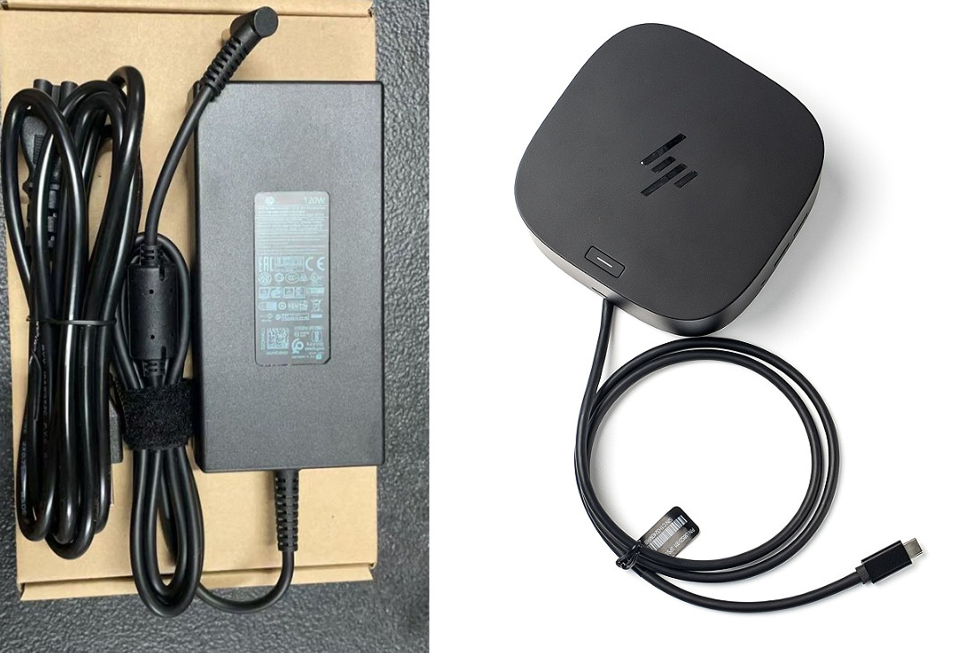 NEW HP Docking G5 Station for Laptop Dual Monitor 5TW10UT#ABA with 120W Adapter