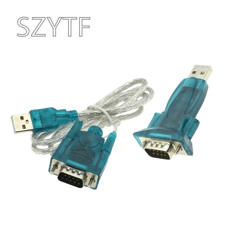3Ft Translucent USB 2.0 to DB9 RS232 Serial Converter 9 Pin Adapter Cable PDA