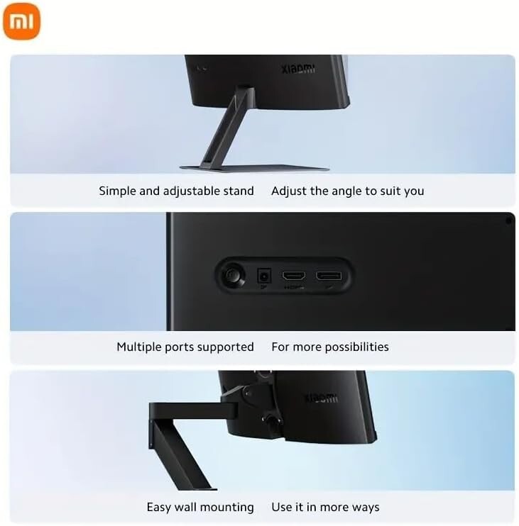 Xiaomi Monitor 24in 7.5mm Ultra-Slim 100Hz High Refresh Rate 1080p FHD