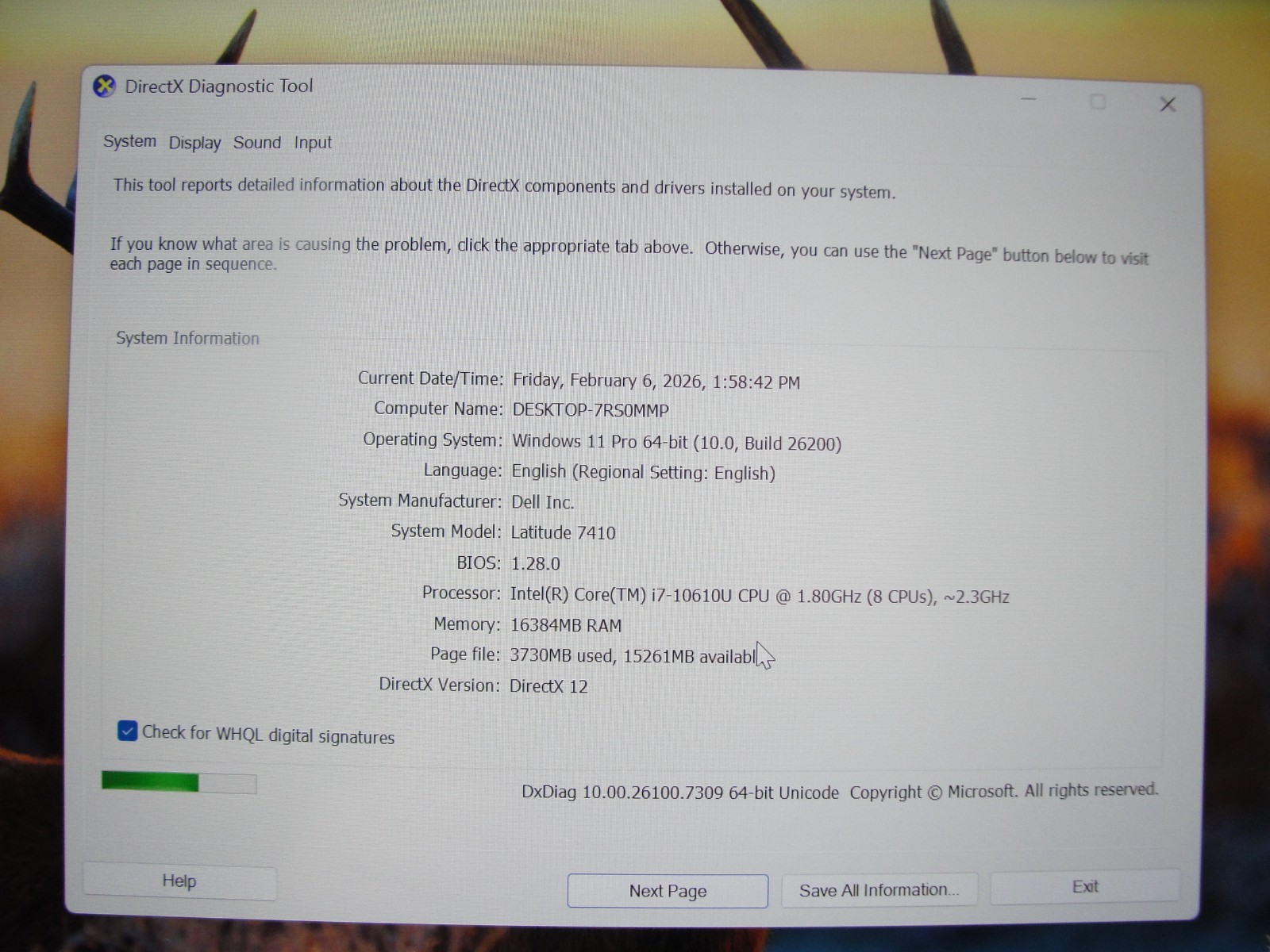 Dell Latitude 7410 14” FHD TOUCH i7-10610U 1.8GHz 16GB RAM 512GB SSD +Charger