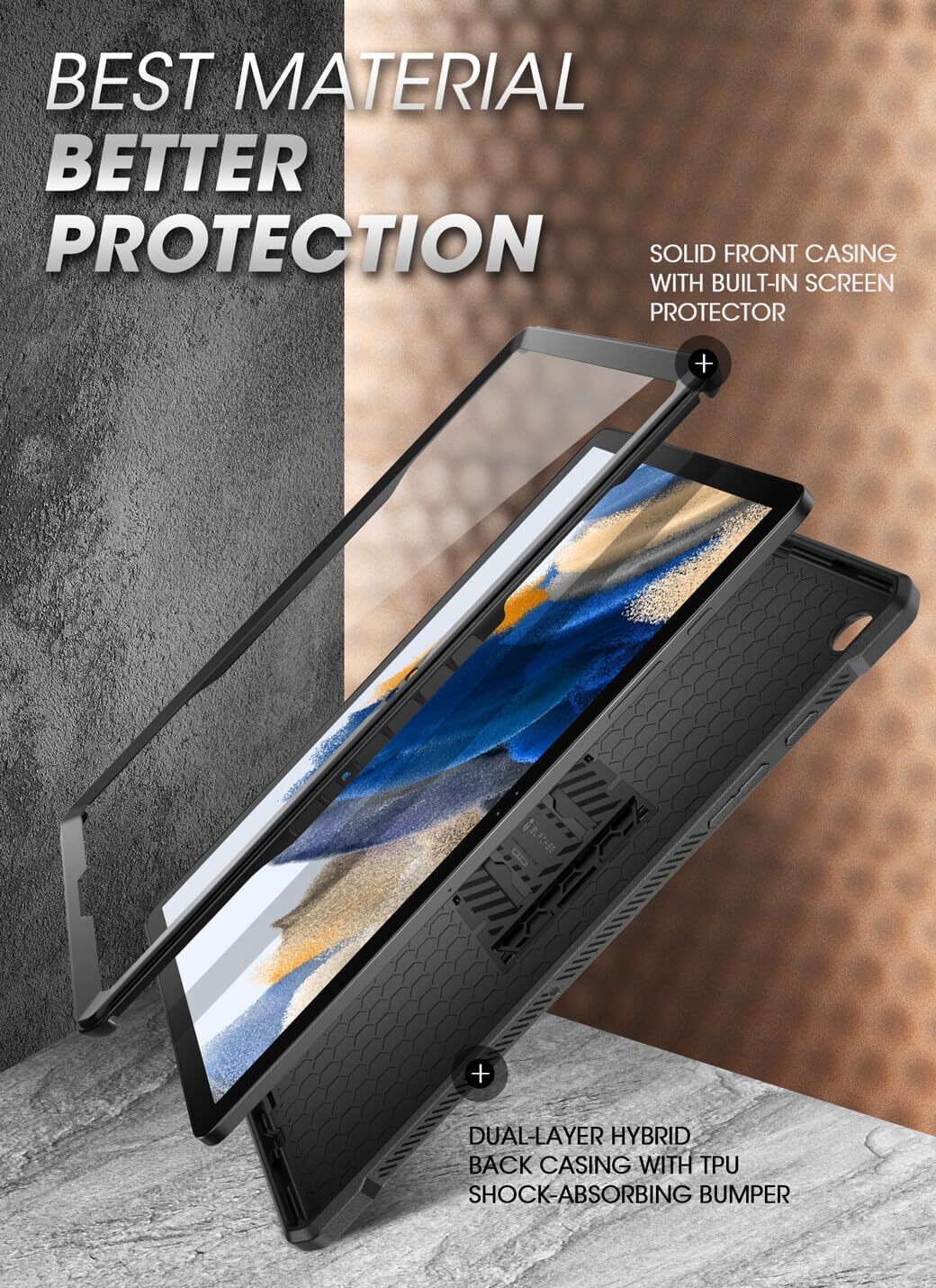 SUPCASE UBPro For Samsung Galaxy Tab A9 Plus 11 Inch Case Rugged Kickstand Cover